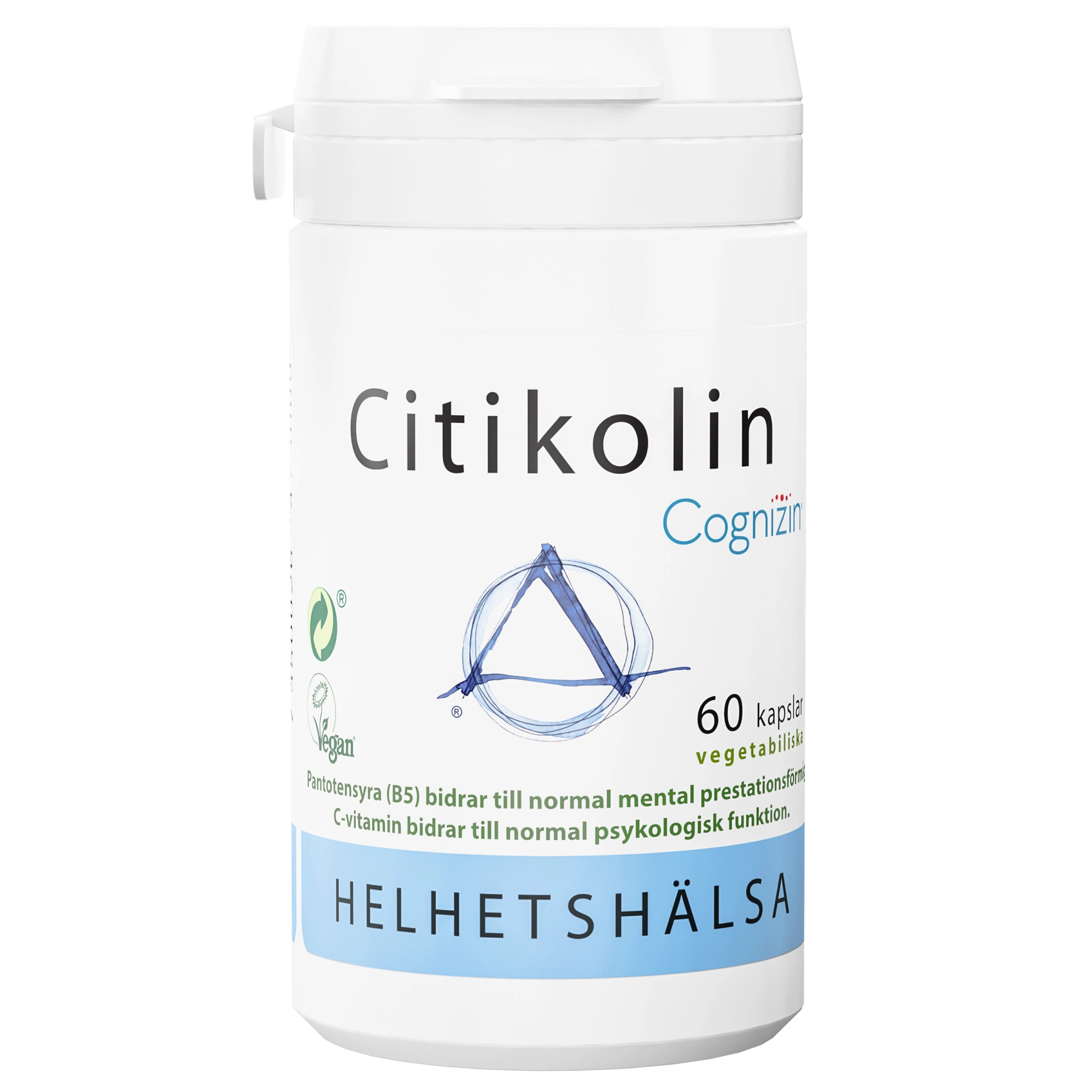 Helhetshälsa Citikolin med Cognizin 60 st - Kosttillskott