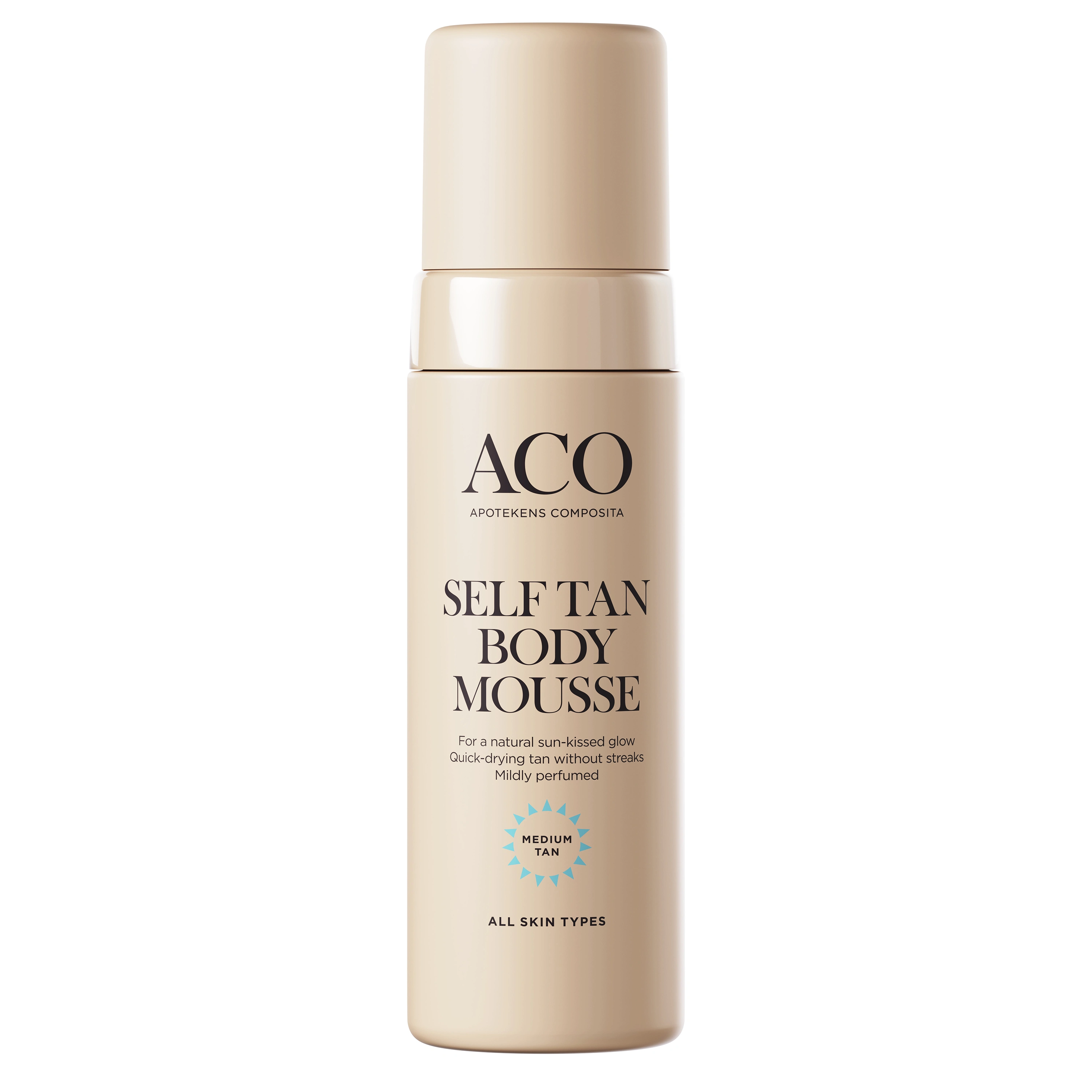 ACO Self Tan Body Mousse 150 ml - Brun utan sol mousse