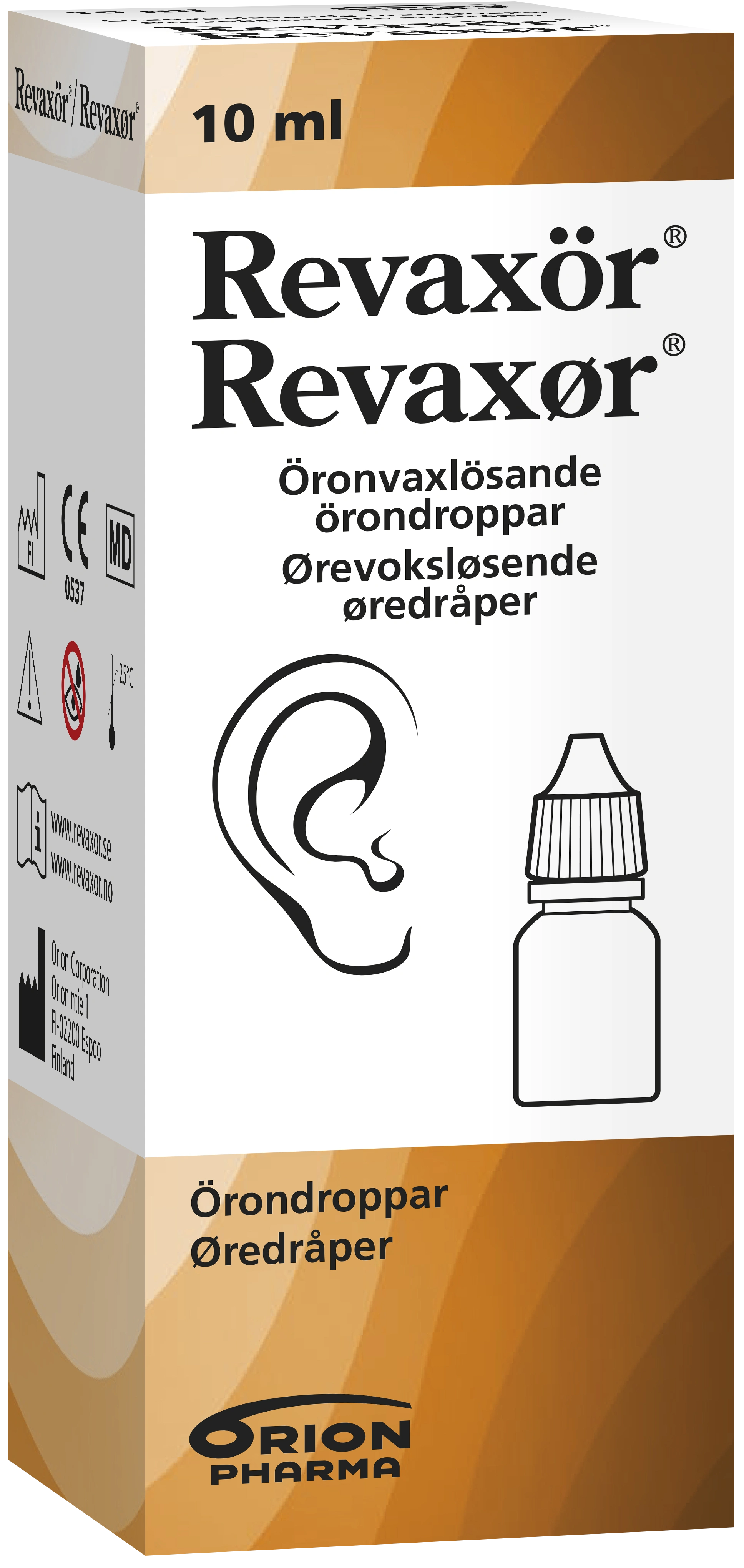 Revaxör Örondroppar 10 ml - Lock för örat