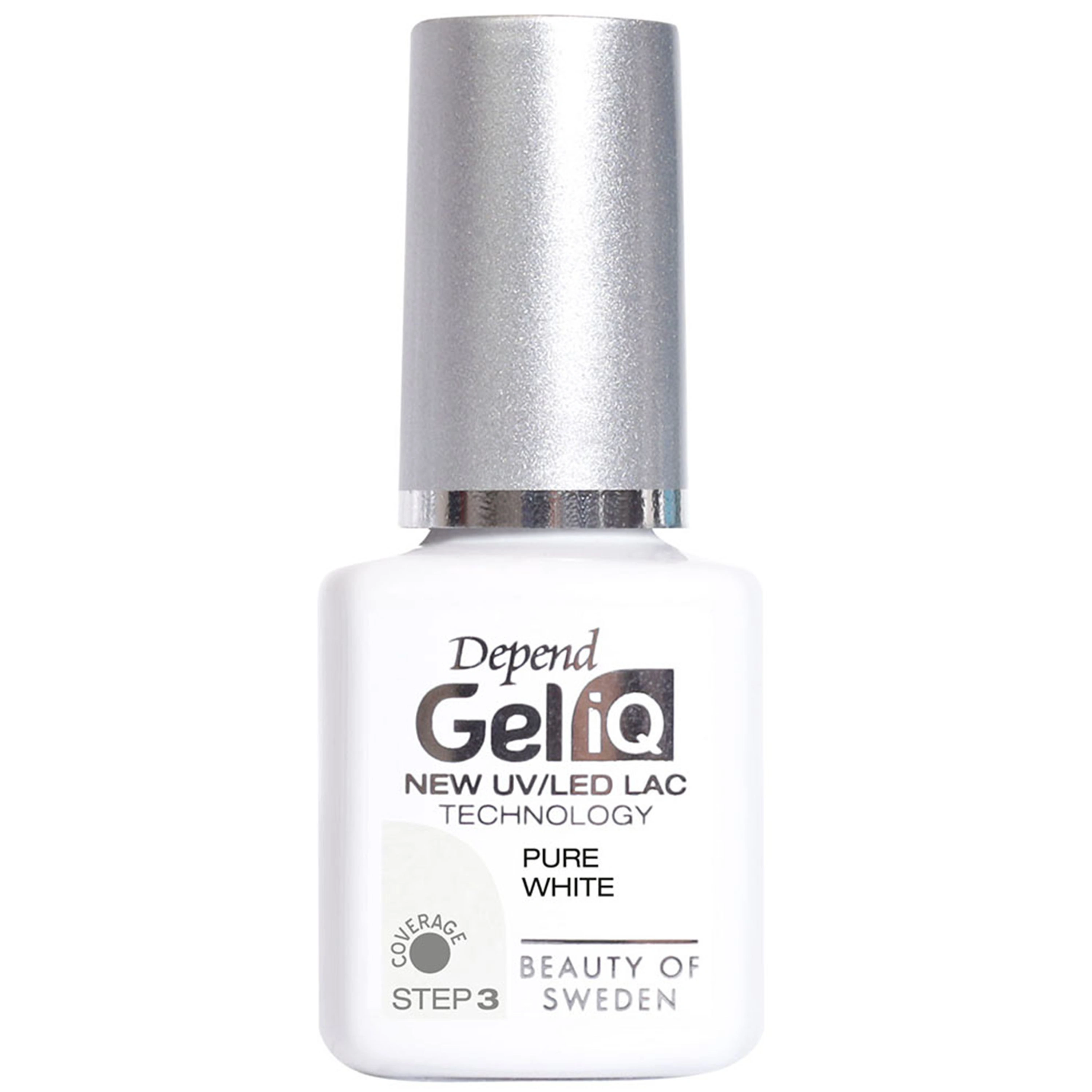 Depend Gel iQ Gelnagellack 5 ml Pure White - Gellack