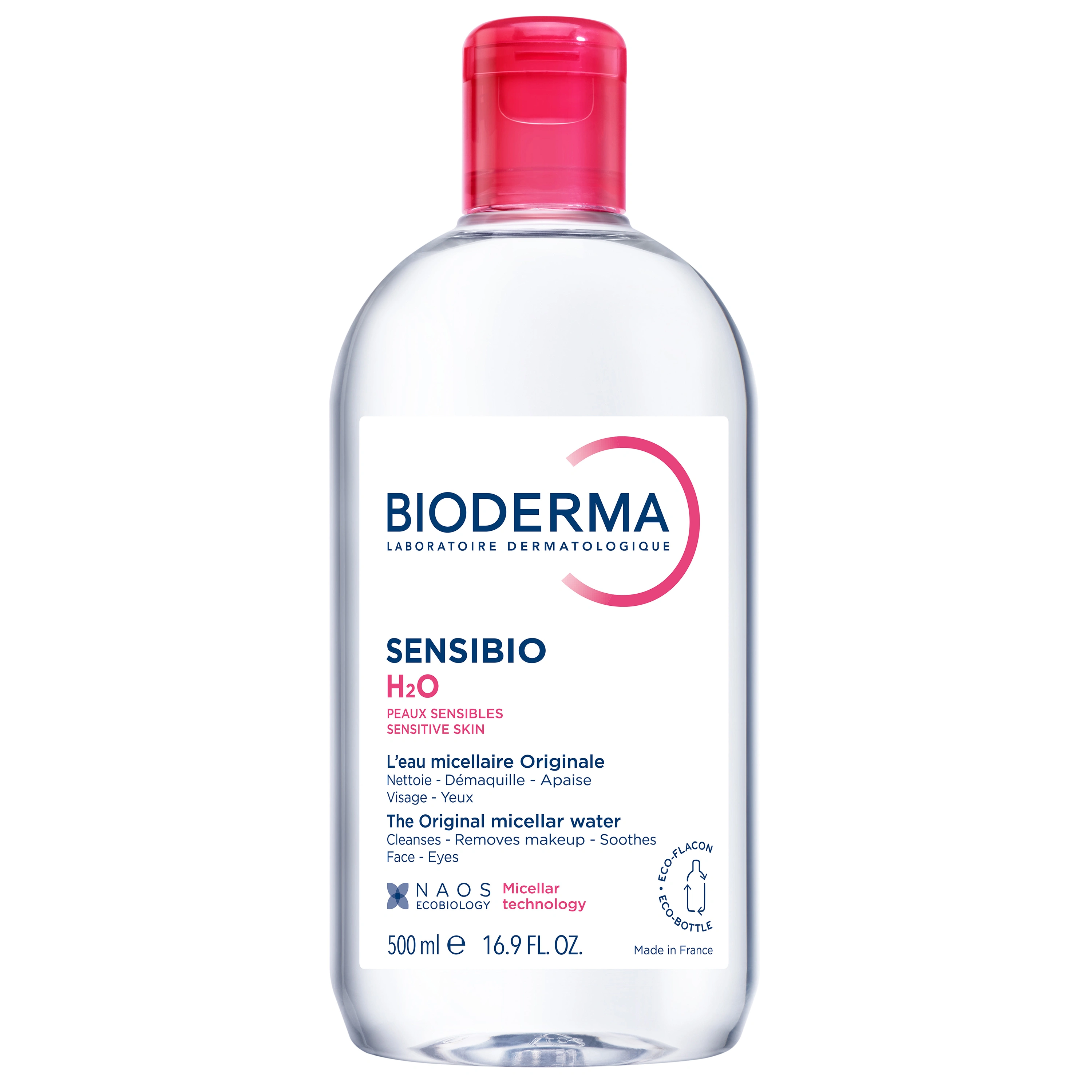 Bioderma Sensibio H2O 500 ml - Ansiktsrengöring
