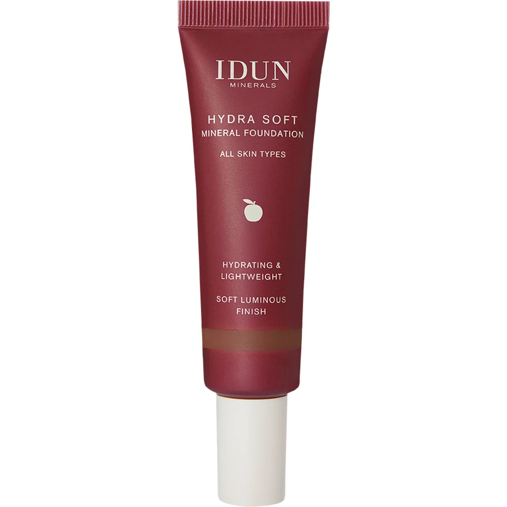 IDUN Minerals Hydrasoft Mineral Foundation 30 ml Yrsa - Flytande foundation