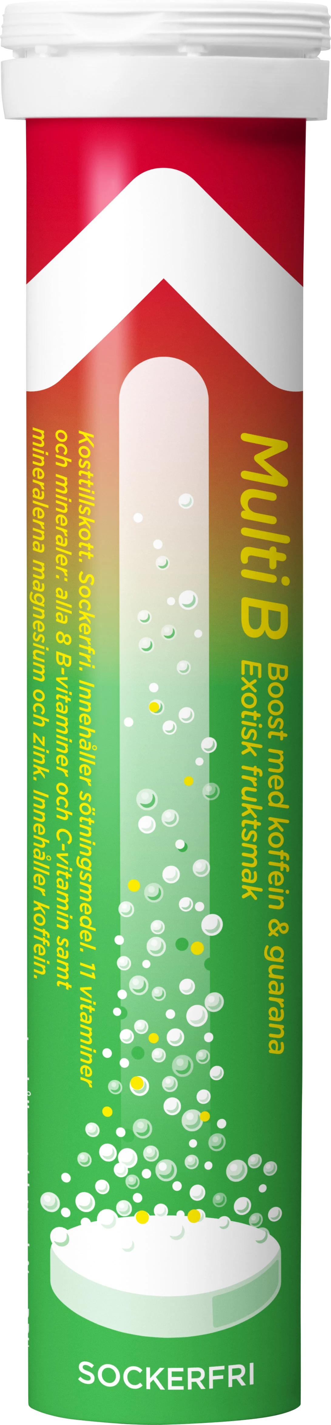 Hjärtats Multi B Boost Exotisk Frukt Brustablett 20 st - Multivitamin