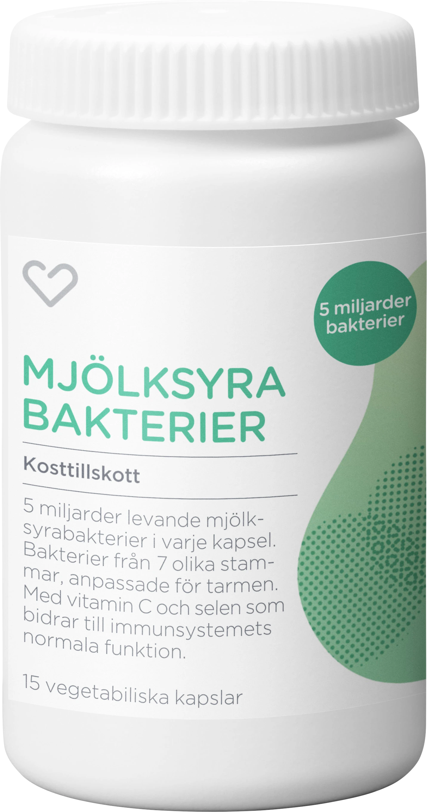 Hjärtats Mjölksyrabakterier Kapsel 15st