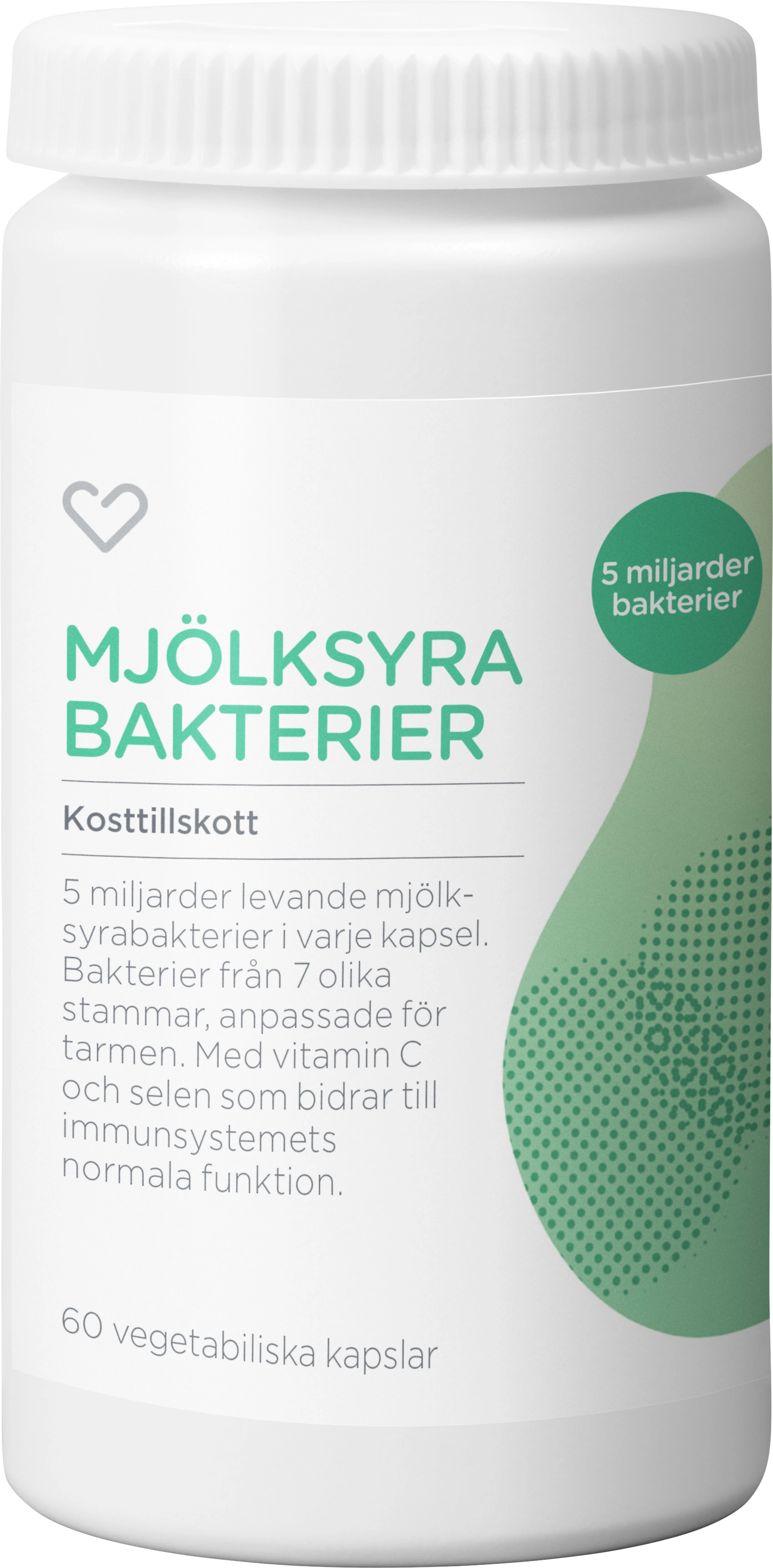 Hjärtats Mjölksyrabakterier Kapsel 60st