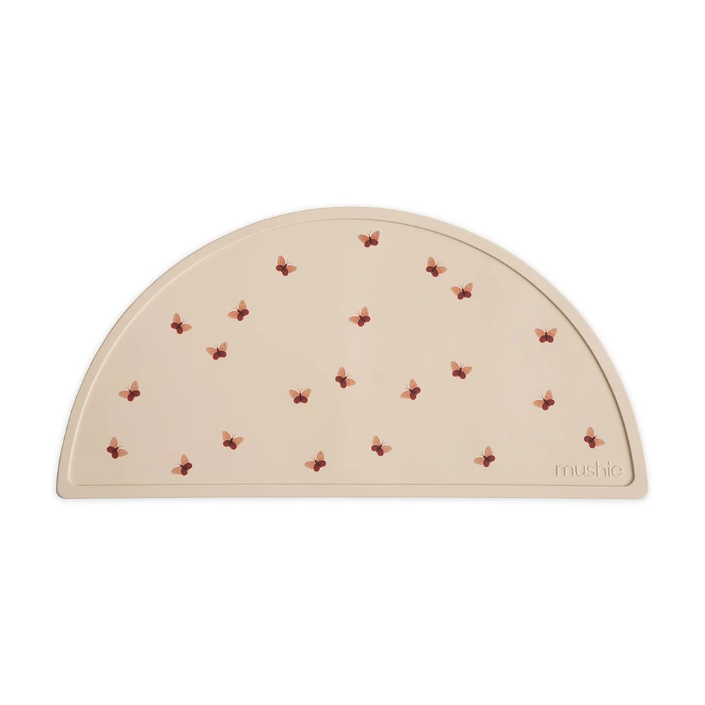 Mushie Silicone Mat Butterflies - Barntallrik & barnbestick