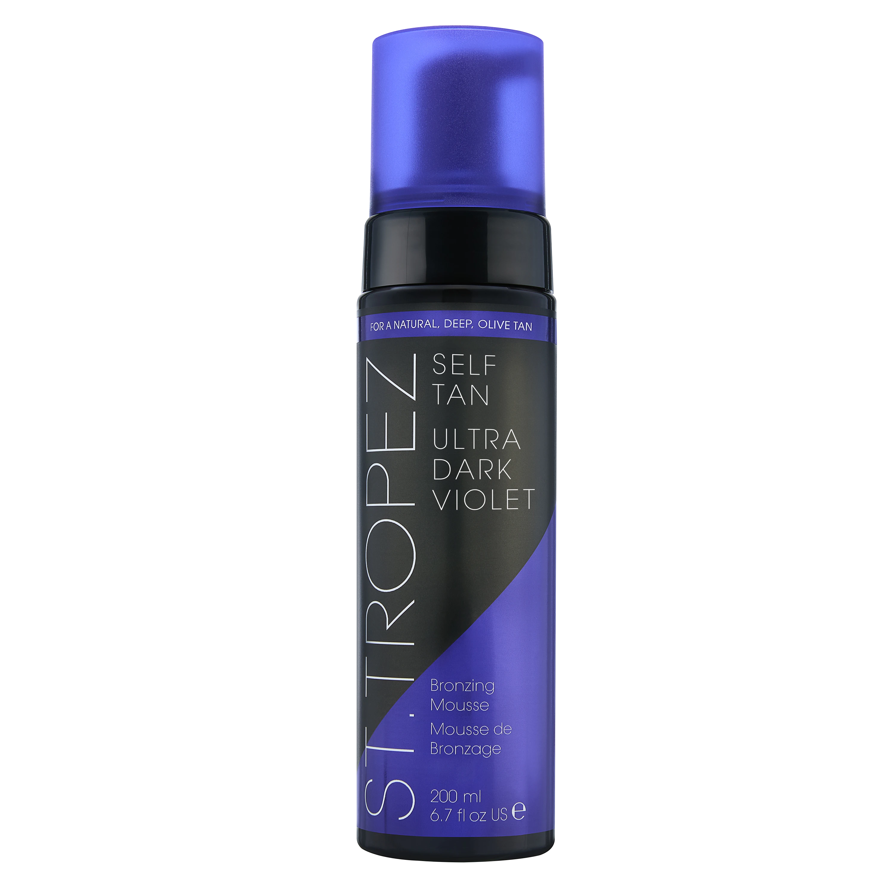 St.Tropez Self Tan Ultra Dark Violet Bronzing Mousse 200 ml - Brun utan sol mousse