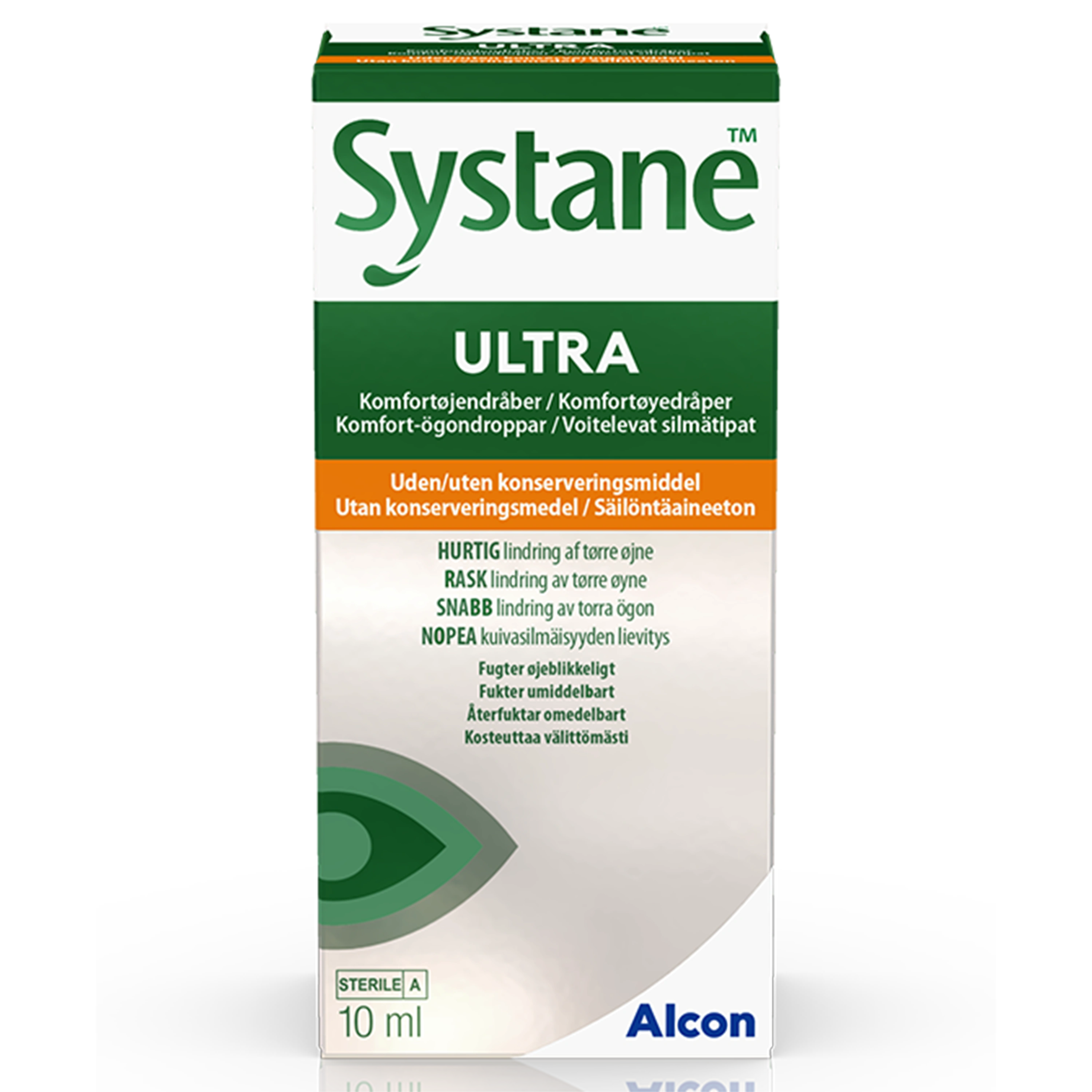 Systane Ultra Ögondroppar Utan Konserveringsmedel 10ml - Ögondroppar