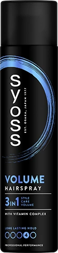 Syoss Volume Hårspray 400 ml - Hårfärg