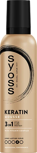 Syoss Keratin Mousse 250 ml - Hårfärg