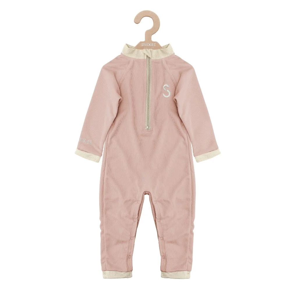 STUCKIES Easy change UPF 50+ UV-dräkt Dusty Coral 80/86 9-18 månader - UV-dräkt för barn