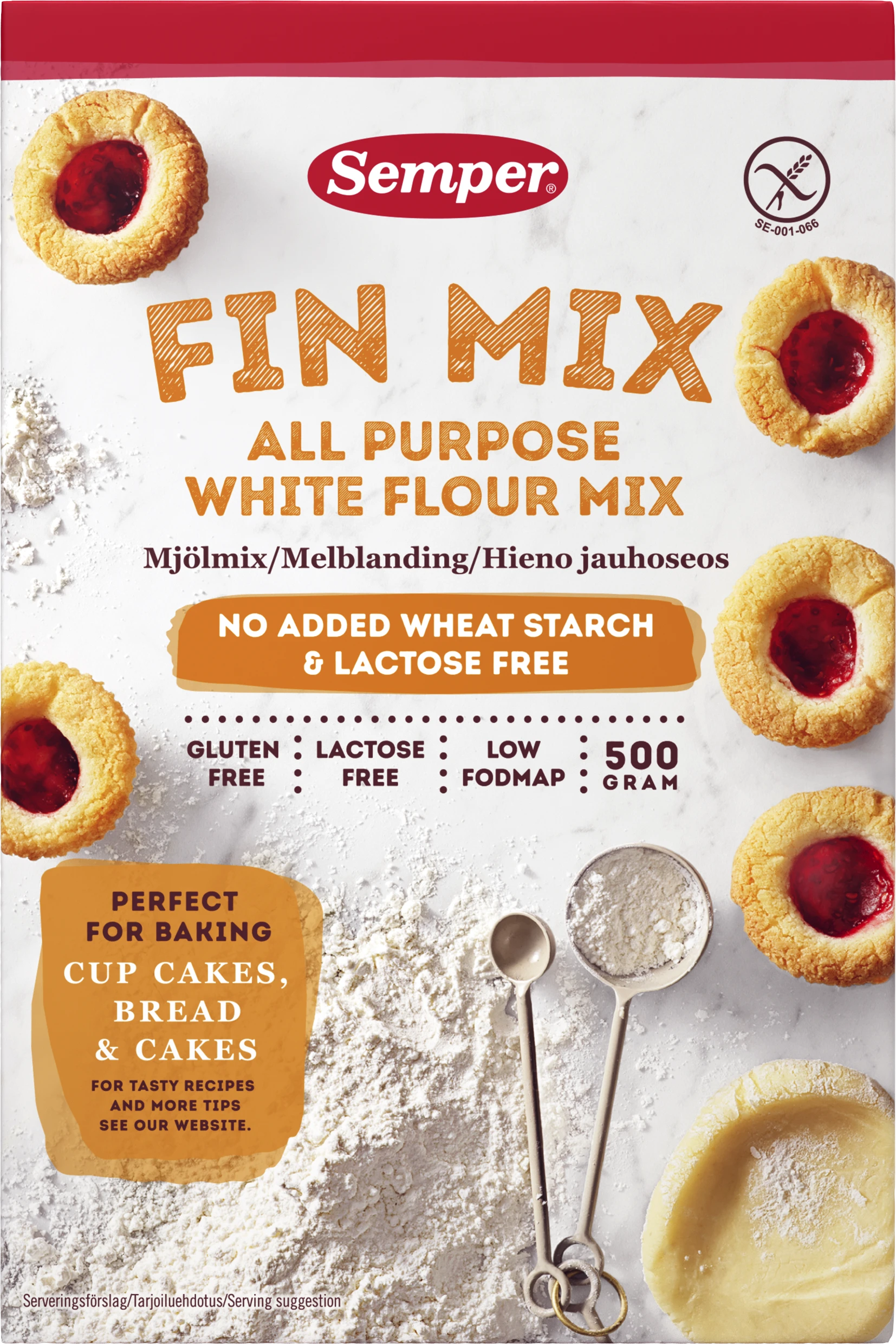 Semper Fin Mix Glutenfri 500 g - Specialkost för barn