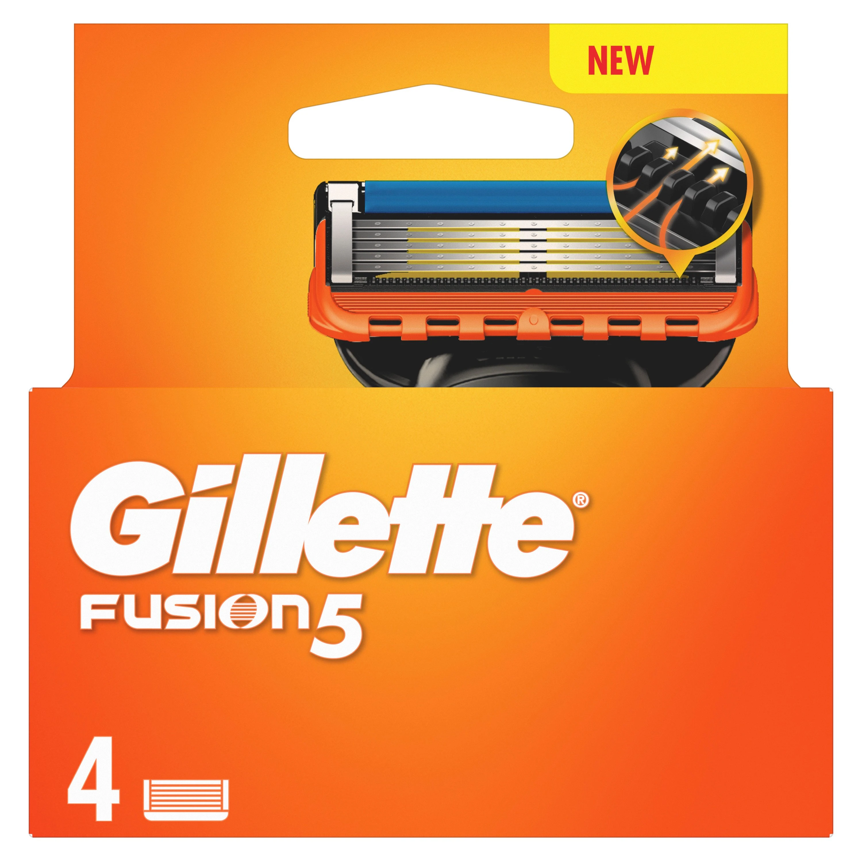 Gillette Fusion5 Manual 4 st - Rakblad