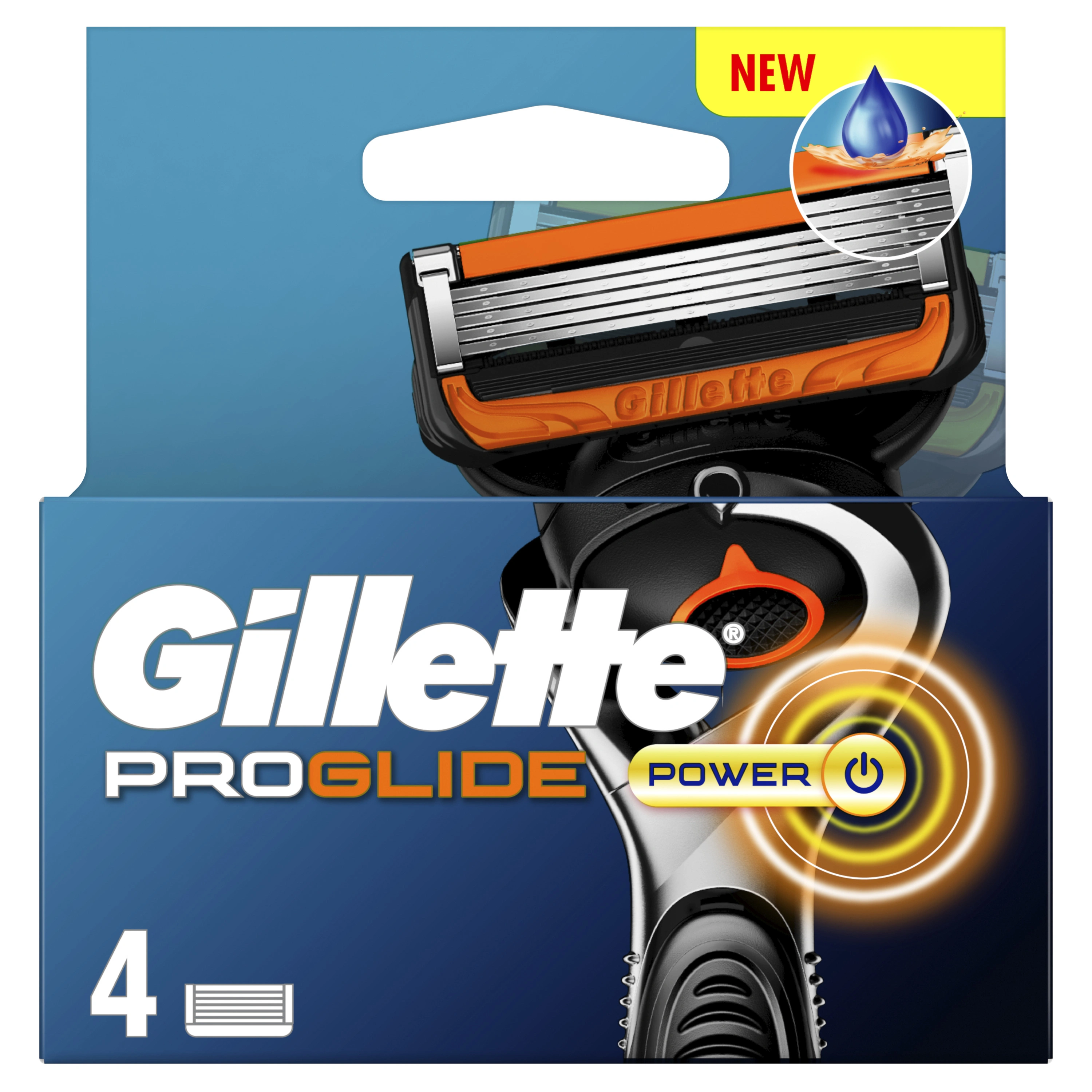 Gillette Proglide Power 4 st - Rakblad