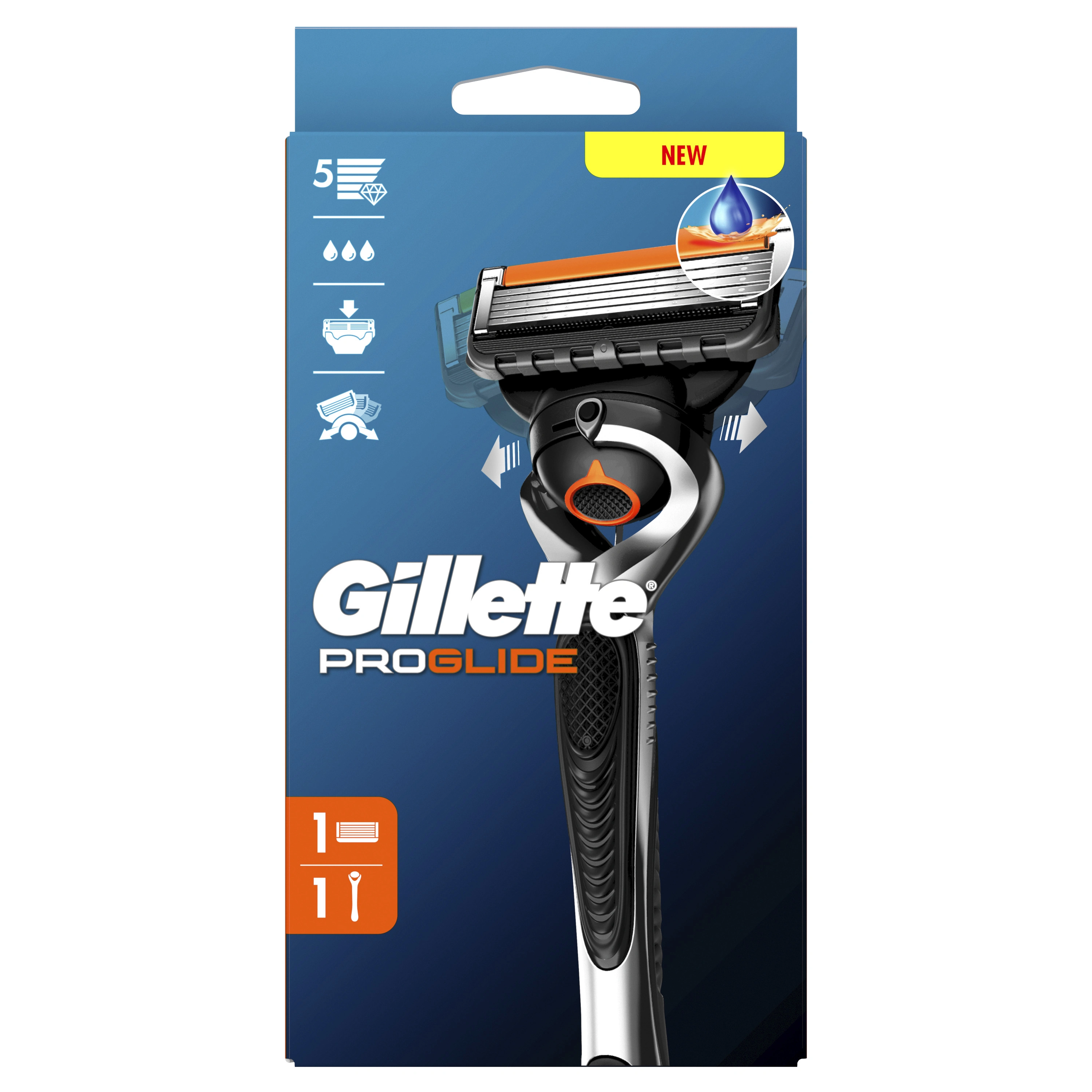 Gillette Proglide Flexball Manual - Rakhyvlar