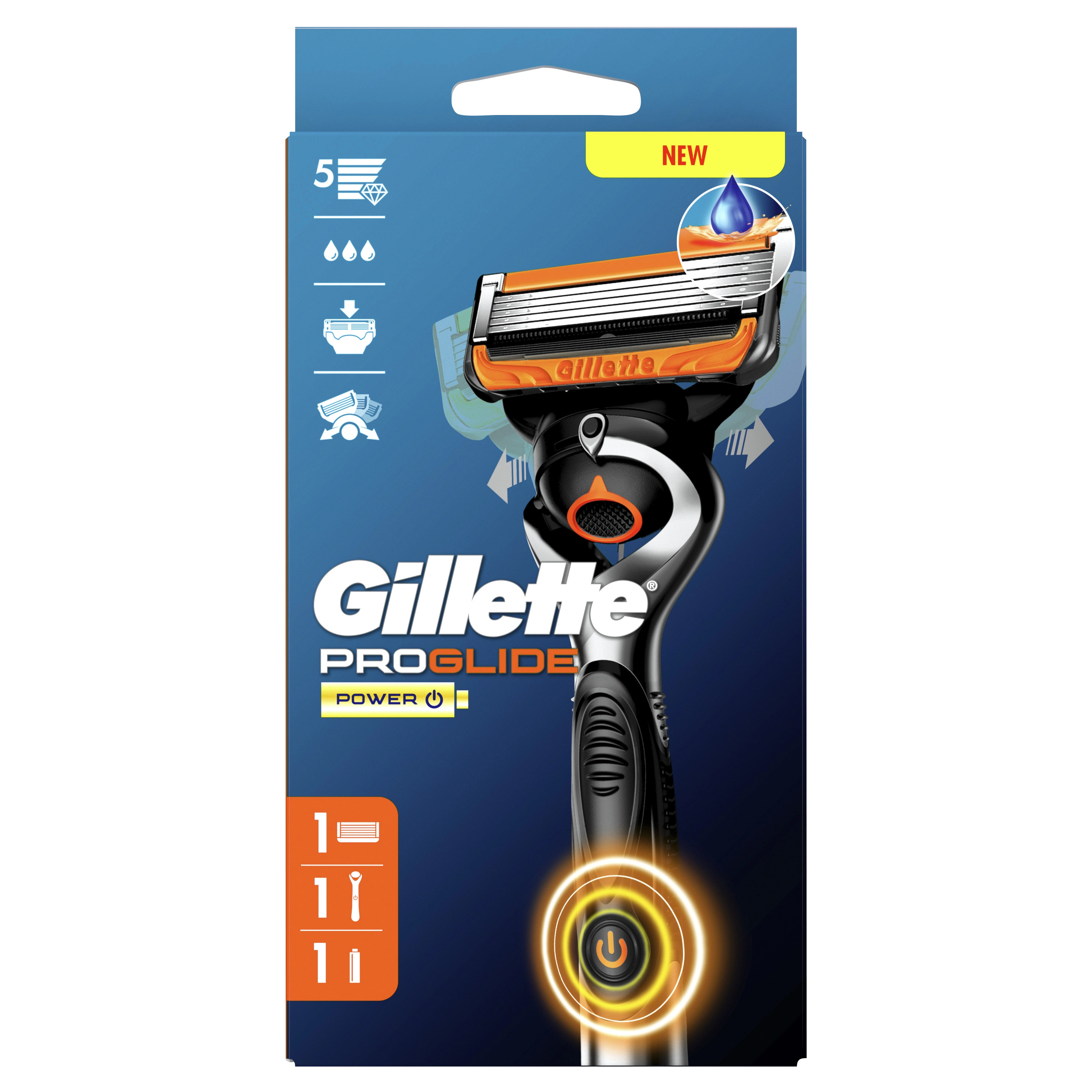 Gillette Proglide Flexball Power 1 st - Rakhyvlar