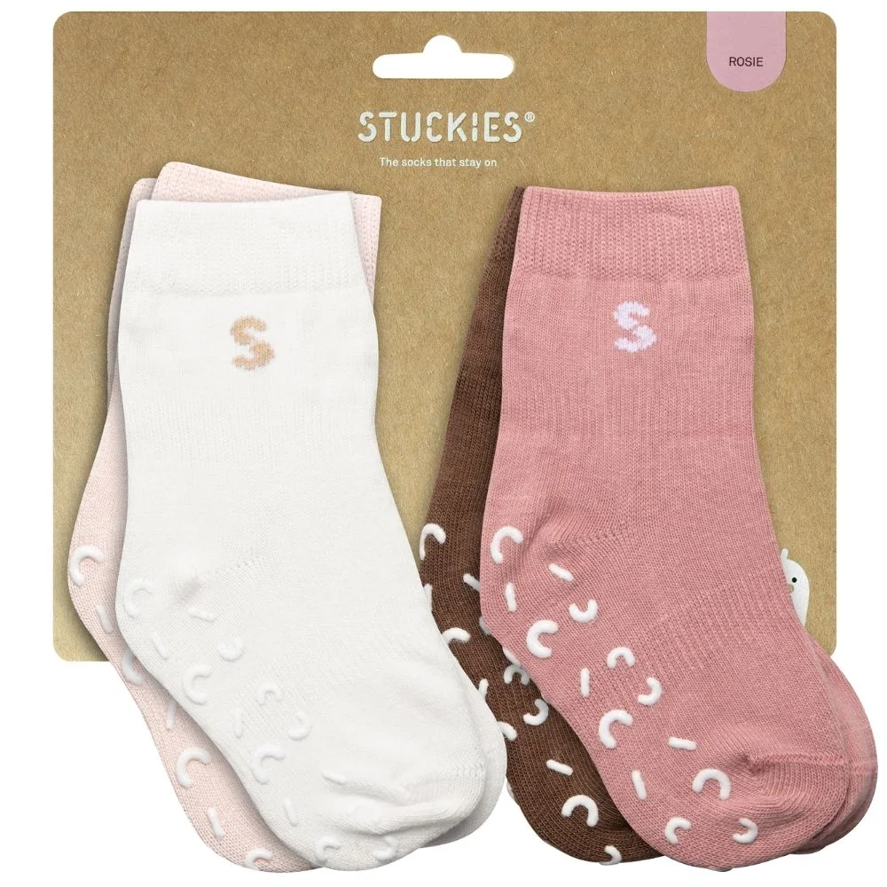 STUCKIES Strumpor i bomull Rosie 4-pack 16/18 - Barnkläder
