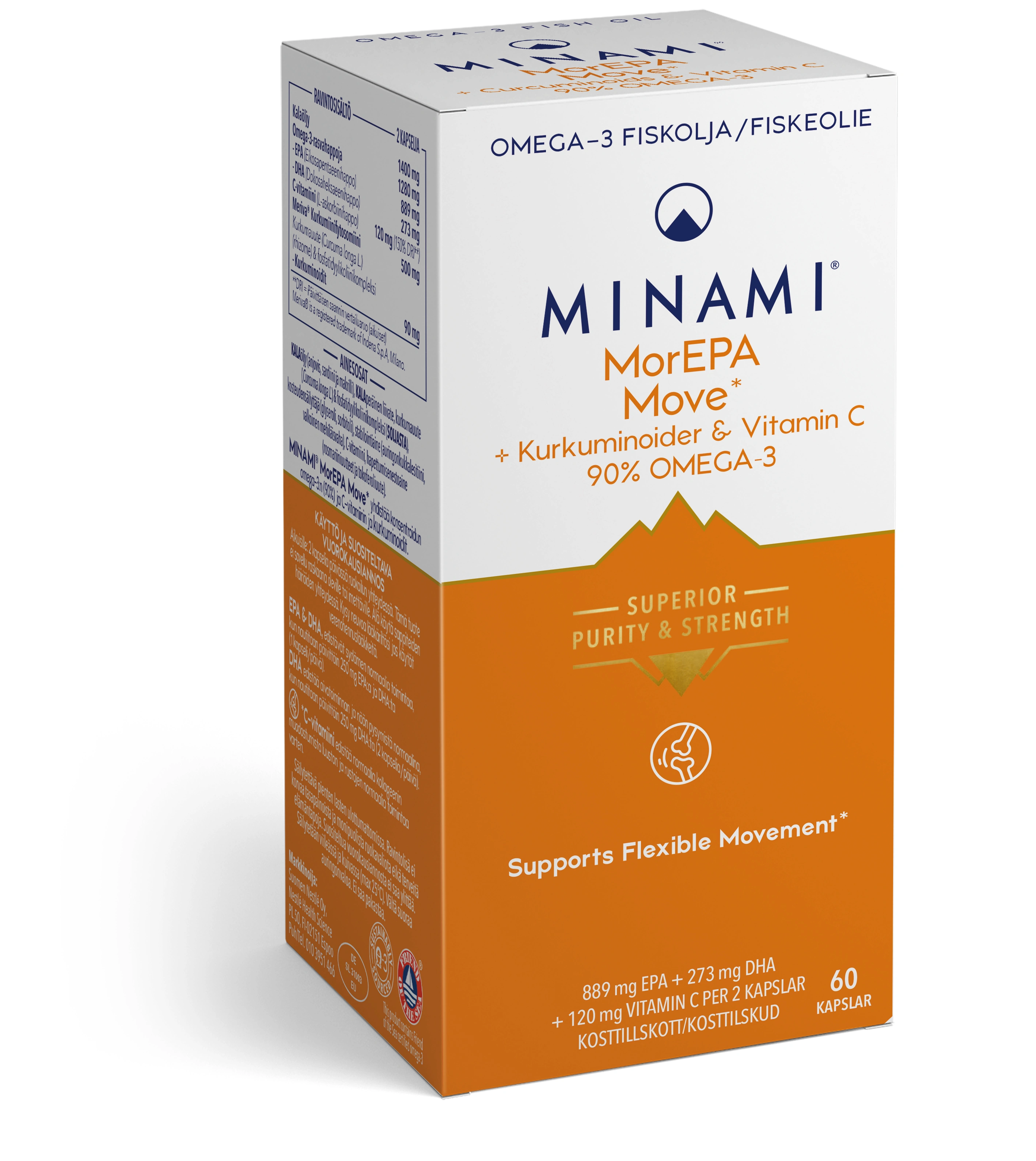 Minami MorEPA Move Omega-3 90% 60 st - Omega 3
