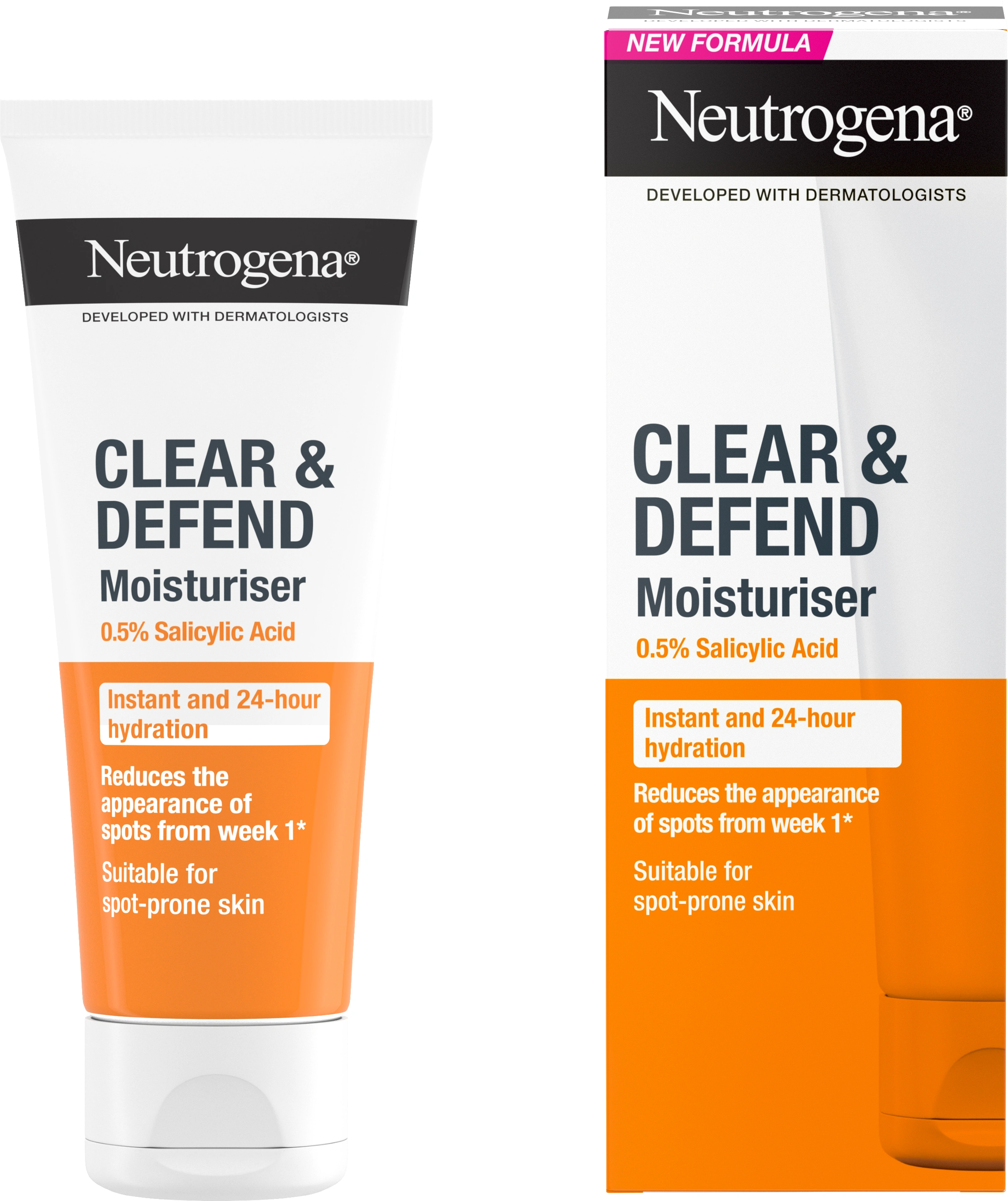 Neutrogena Clear & Defend Moisturiser 50 ml - Ansiktskräm - dagkräm