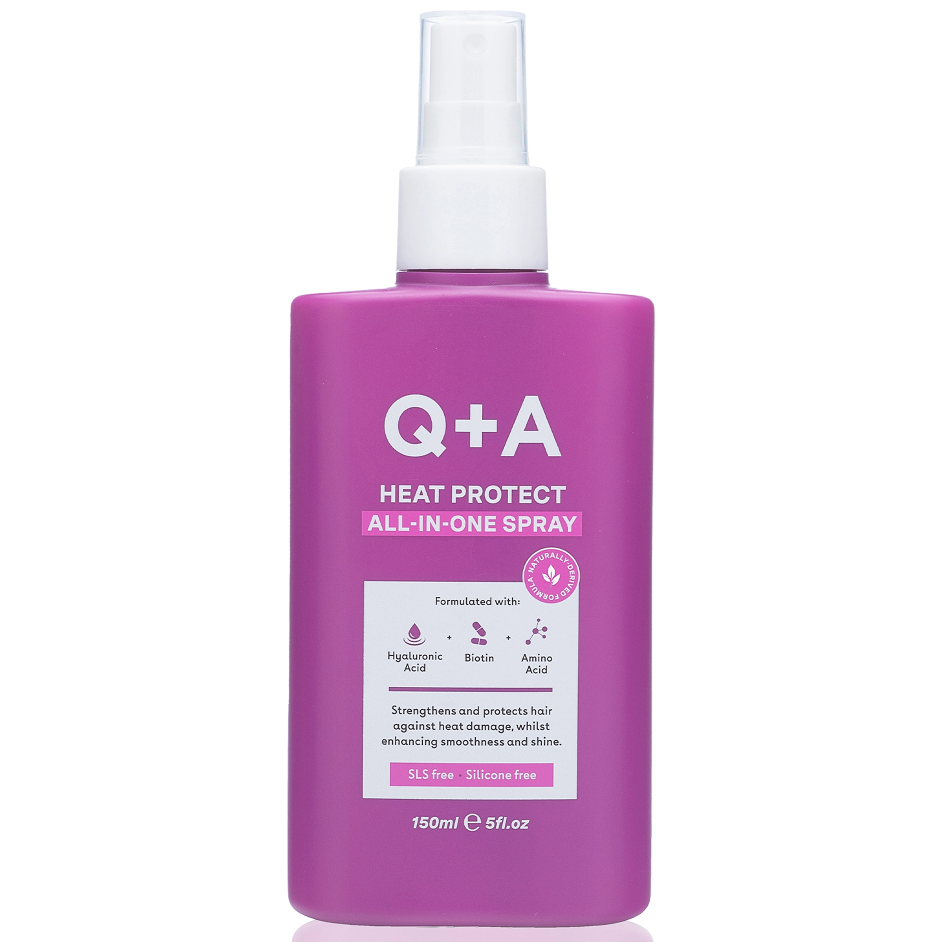 Q+A Heat Protect Hair Mist 150 ml - Värmeskydd för håret