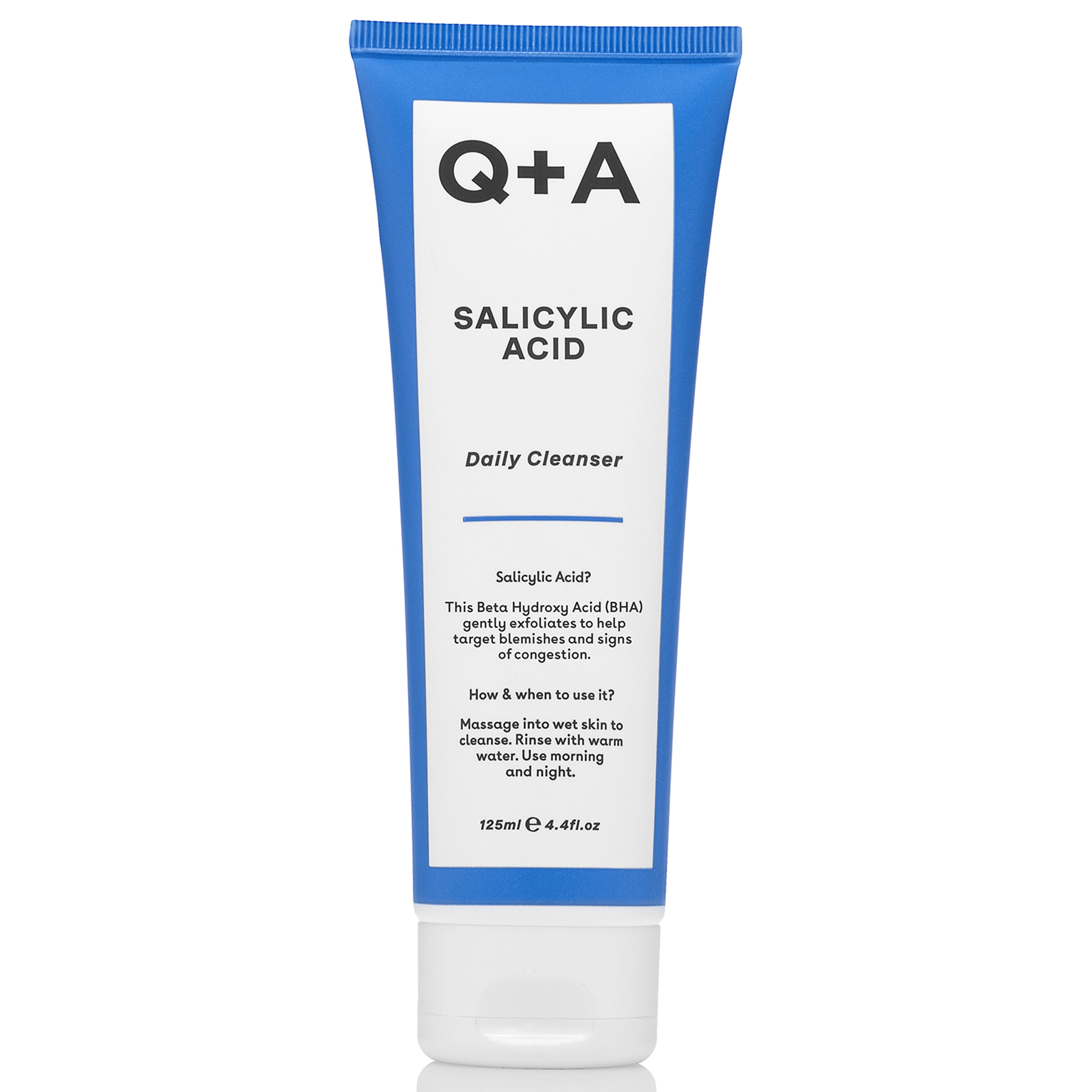 Q+A Salicylic Acid Cleanser 125 ml - Ansiktsrengöring