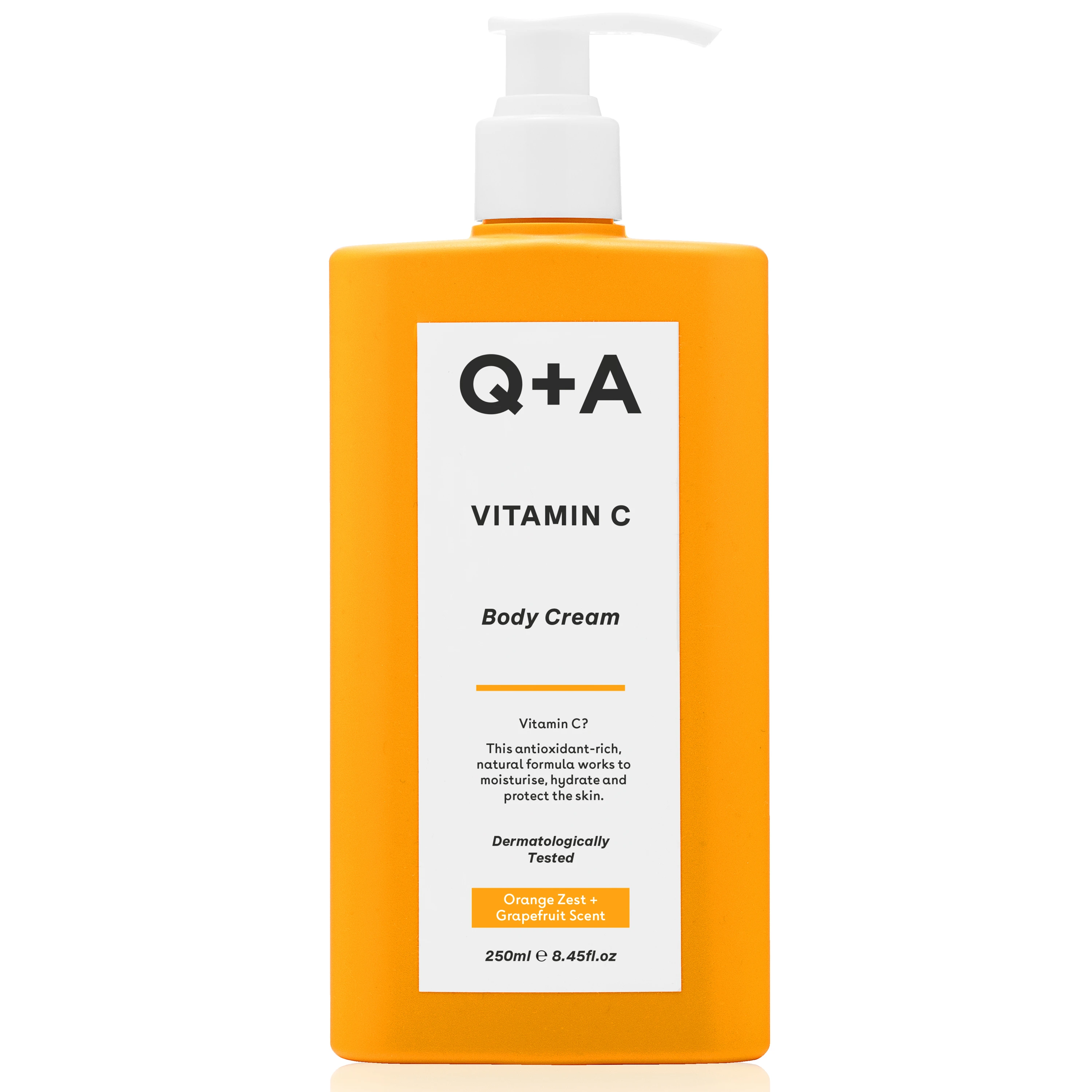 Q+A Vitamin C Body Cream 250 ml - Hudkräm & bodylotion