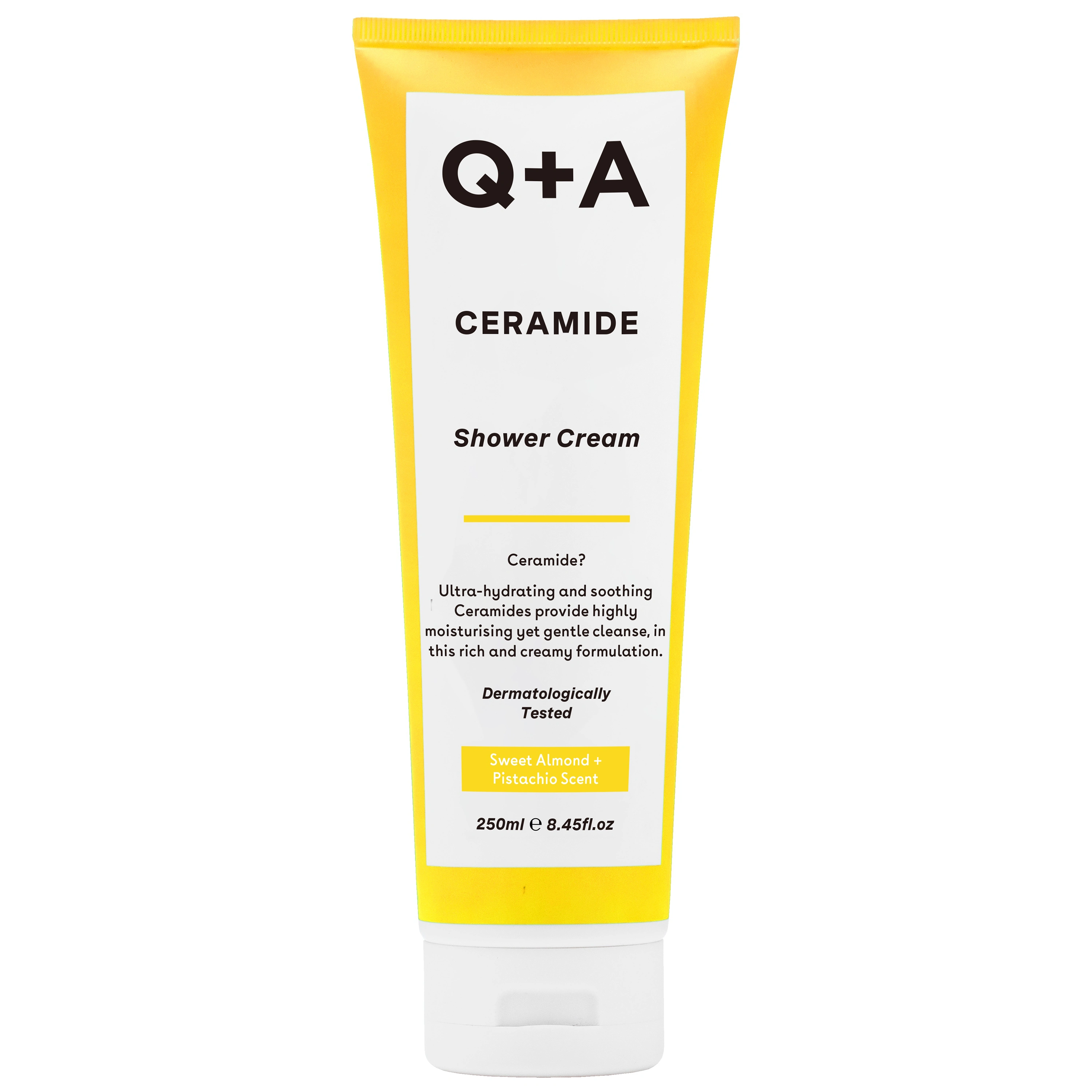 Q+A Ceramide Shower Cream 250 ml - Duschkräm & duschtvål