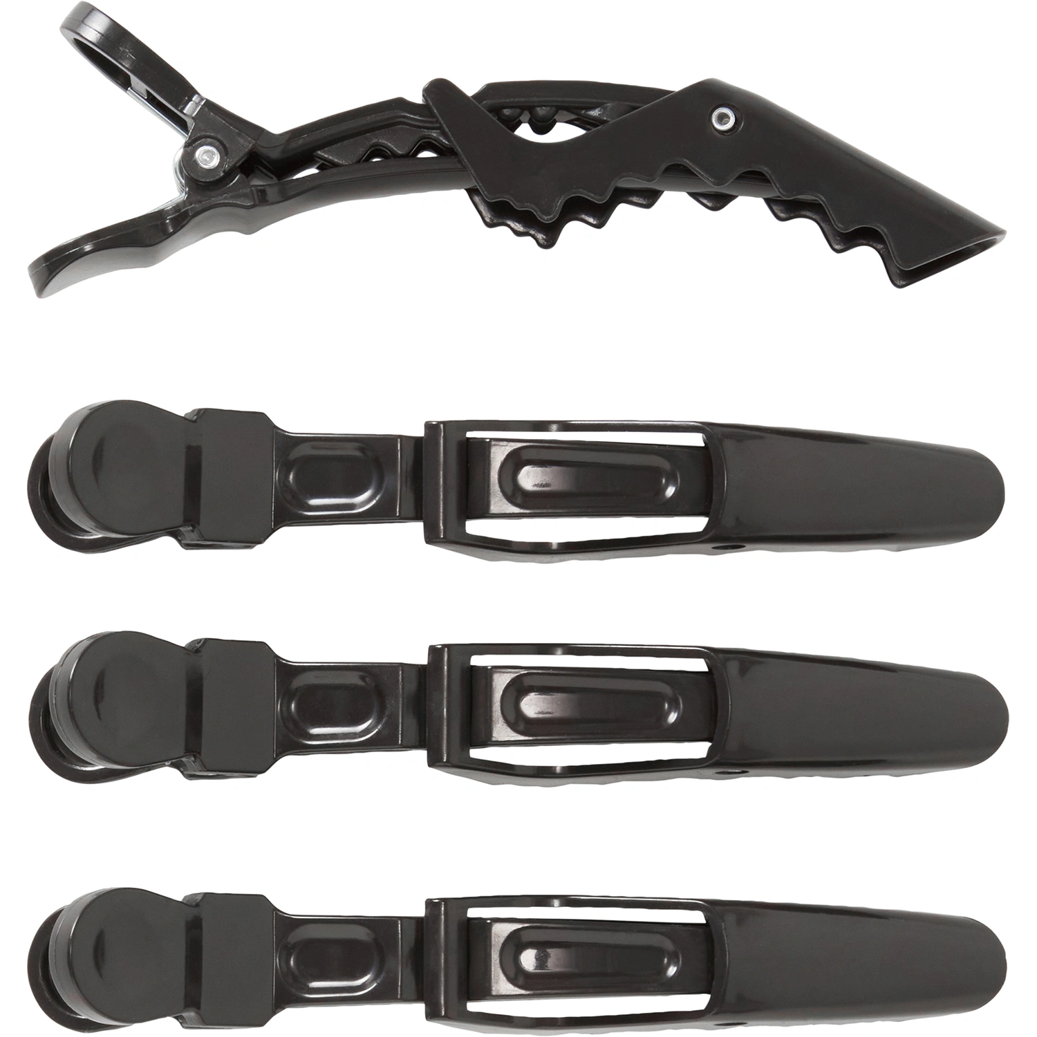 Soft Spell Hair Clip Crocodile 4-pack - Hårklämmor