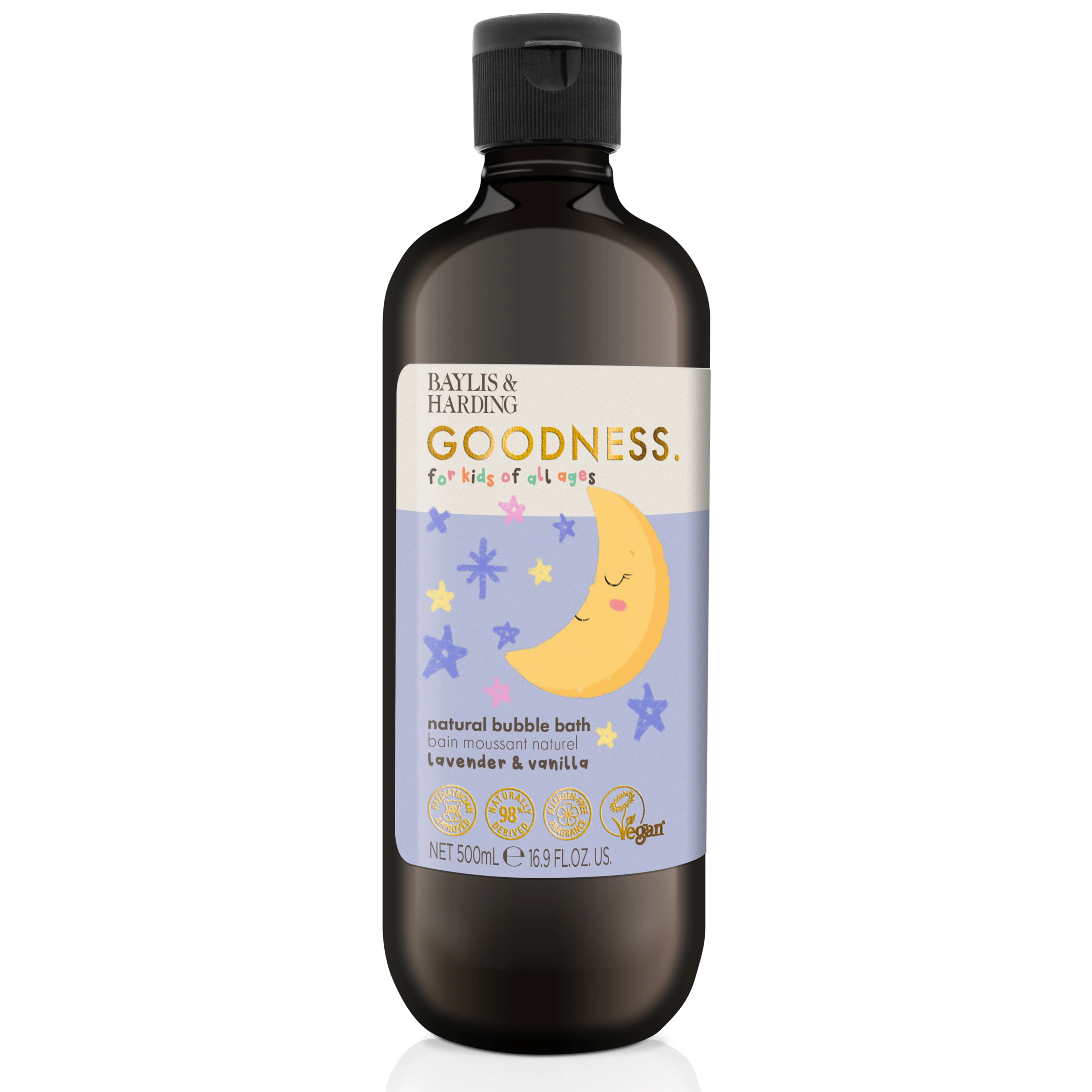 Baylis & Harding Goodness Kids Lavender & Vanilla Natural Bubble Bath 500 ml