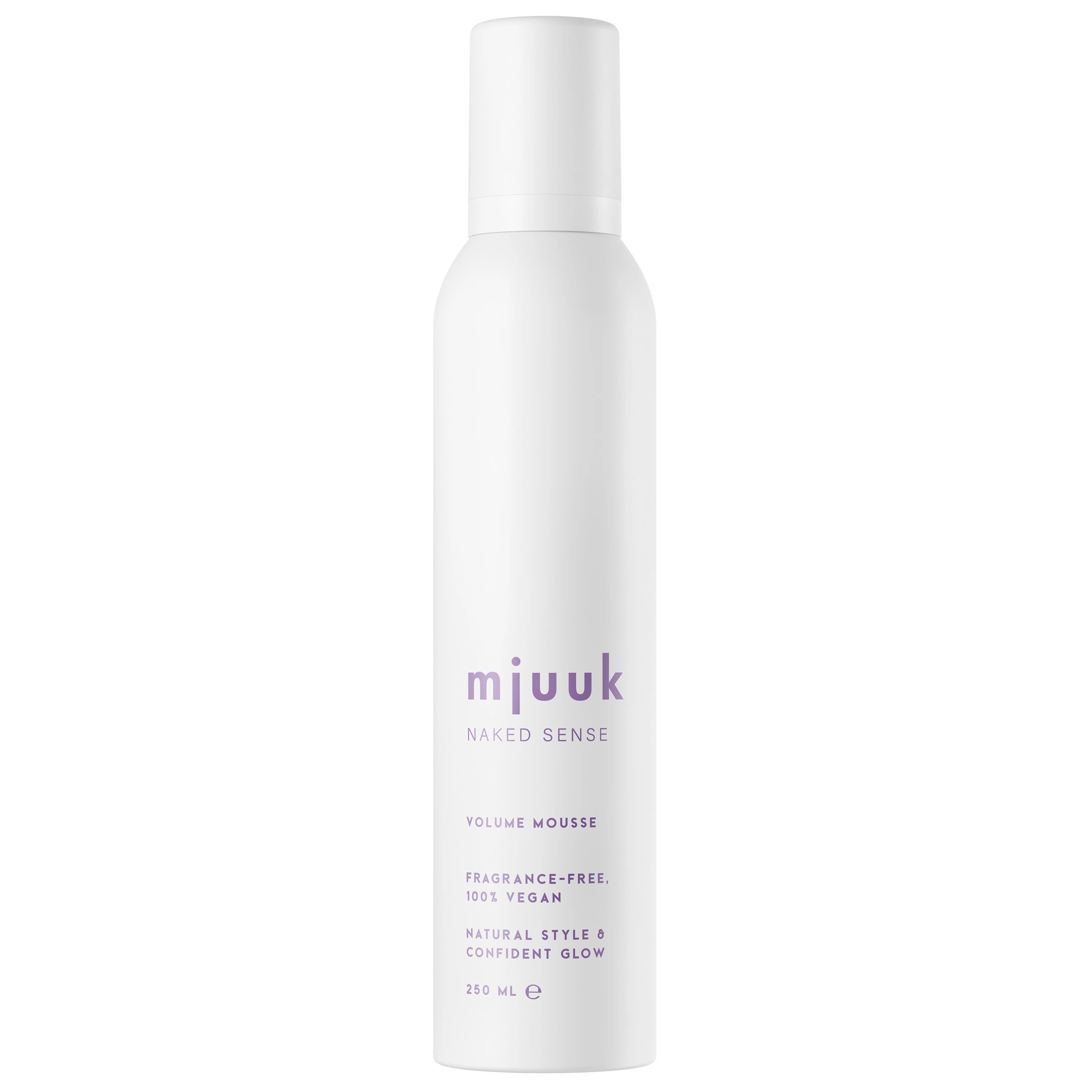 Mjuuk Naked Sense Fragrance-Free Volume Mousse 250 ml - Hårmousse