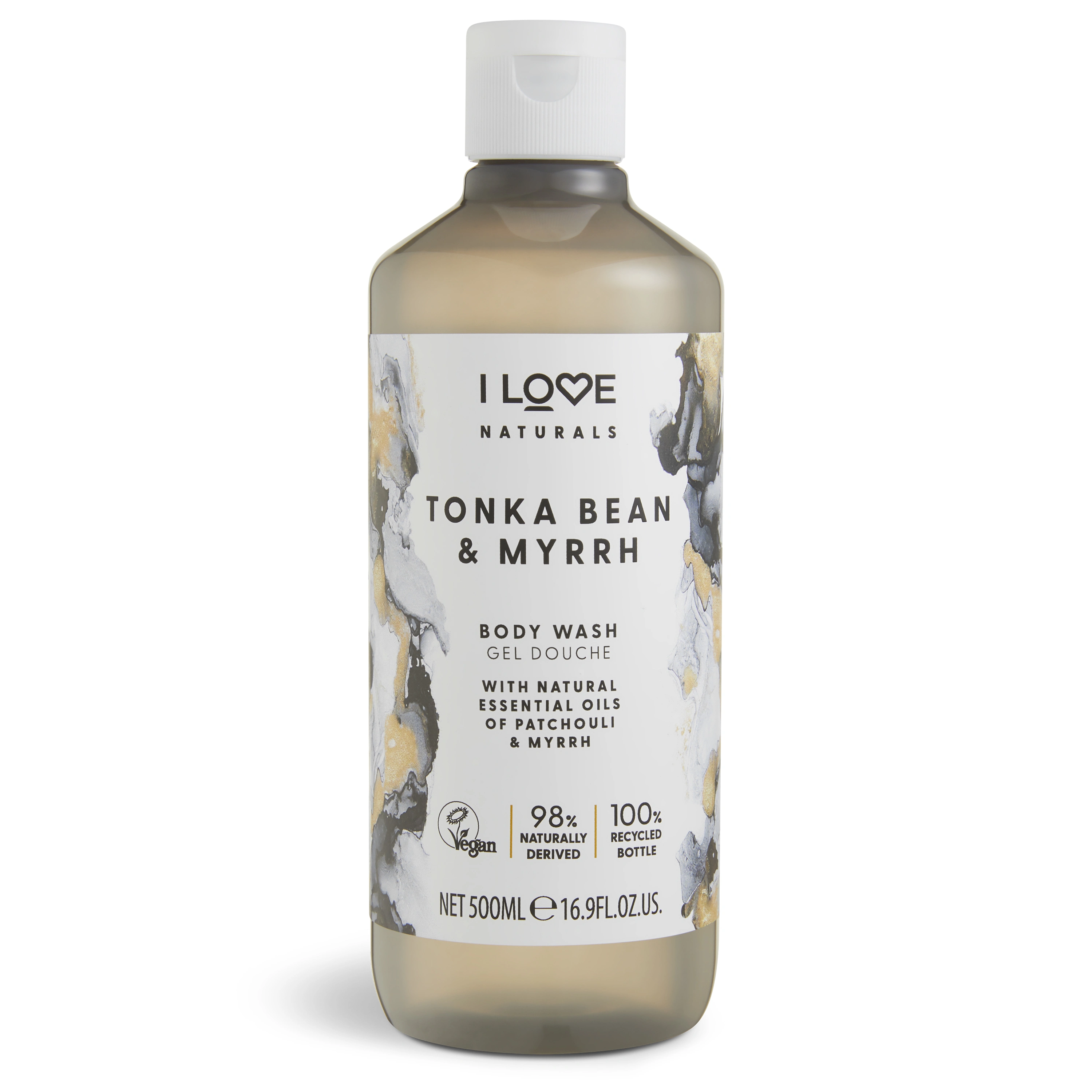 I LOVE Naturals Body Wash Tonka Bean & Myrrh 500 ml - Duschkräm & duschtvål