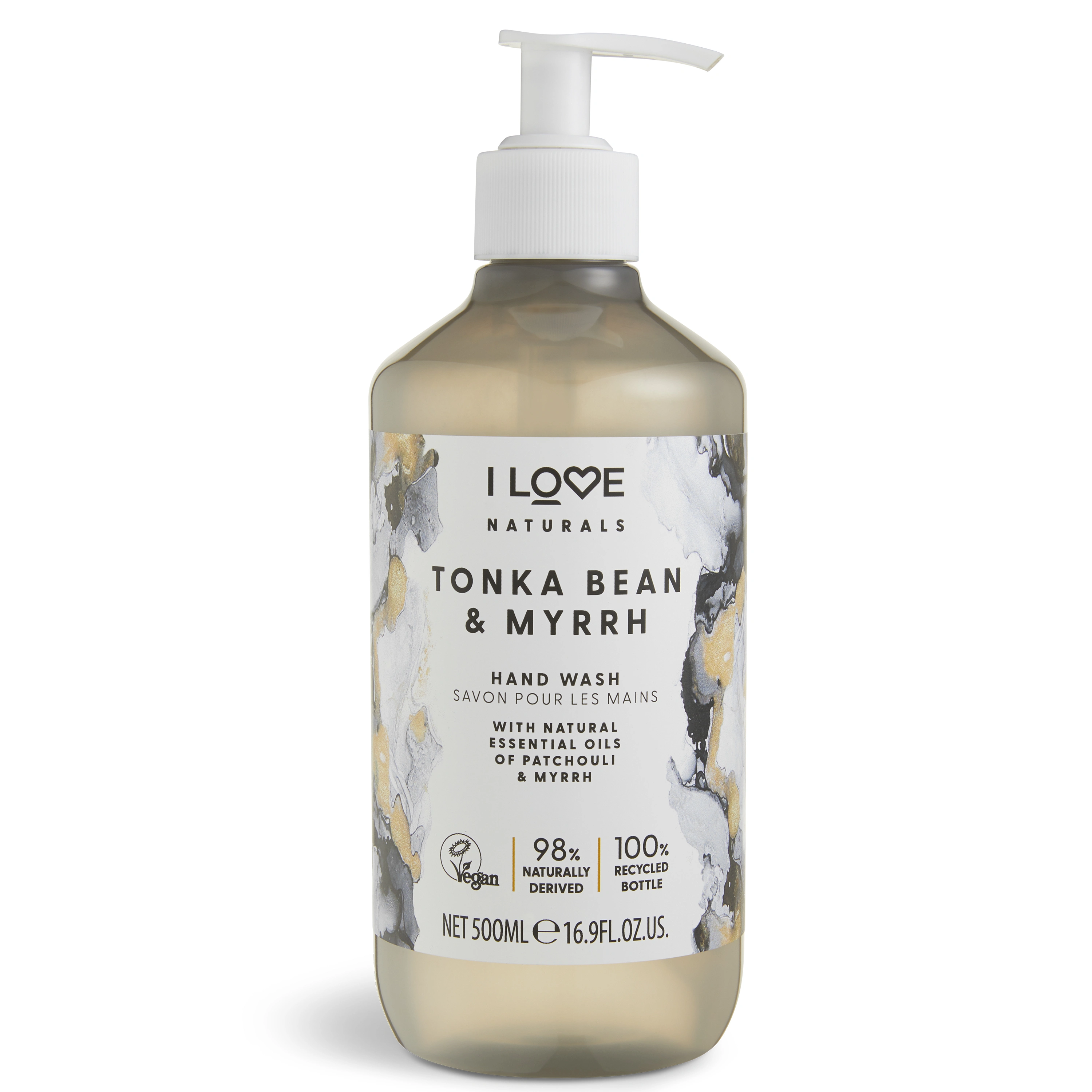 I LOVE Naturals Hand Wash Tonka Bean & Myrrh 500 ml - Handtvål