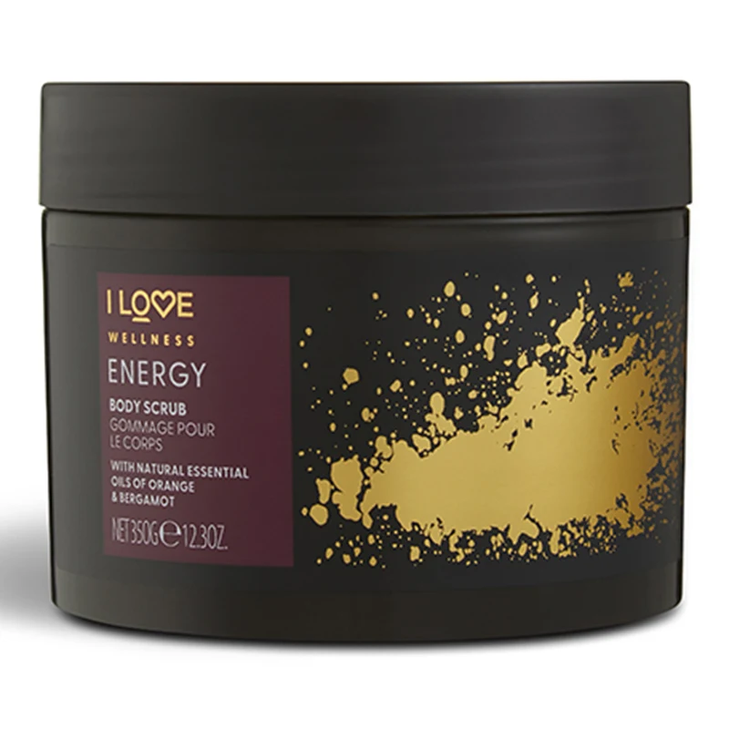 I LOVE Wellness Body Scrub Energy Orange & Bergamot 350 g - Peeling & skrubb