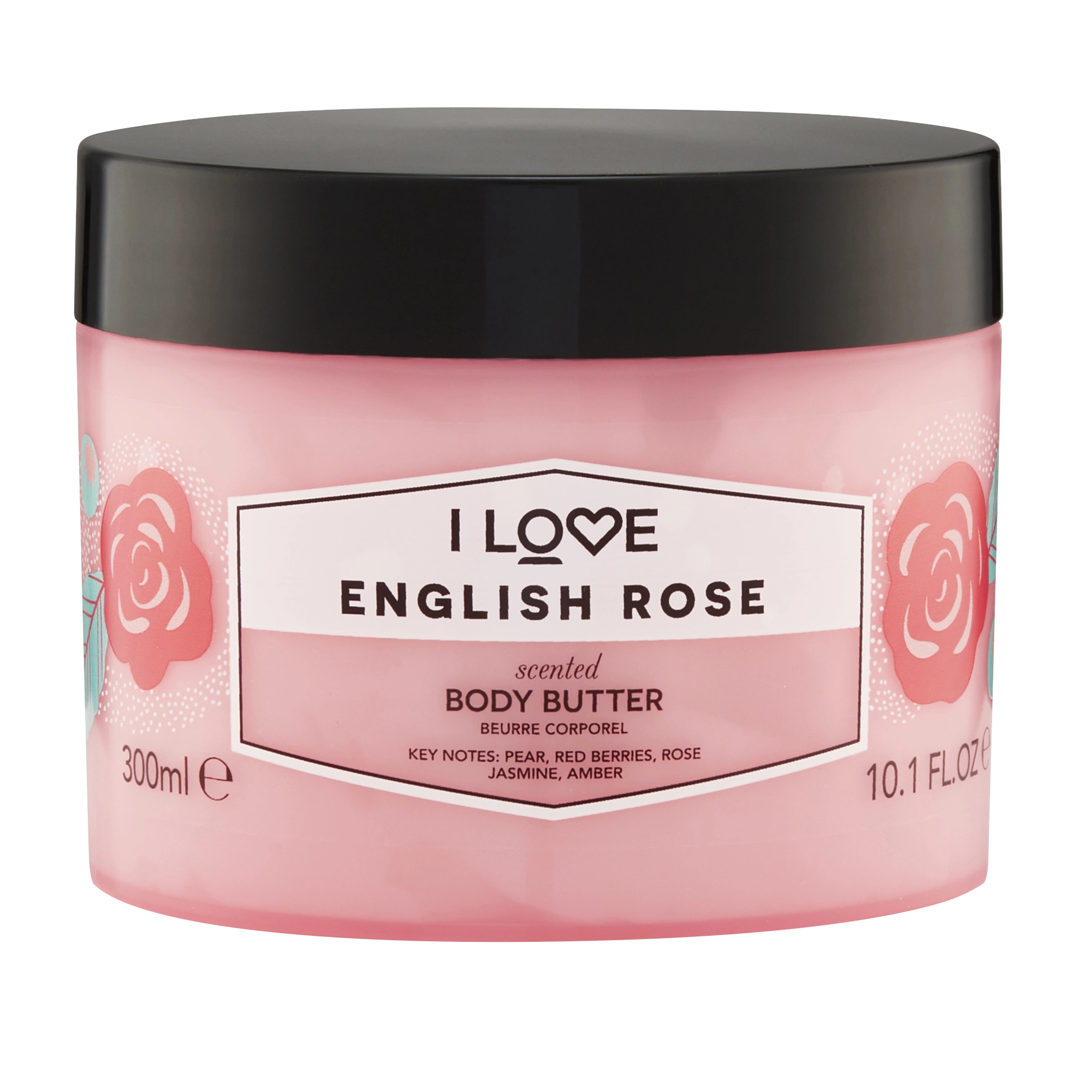 I LOVE Signature Indulgent Body Butter English Rose 300 ml - Body butter