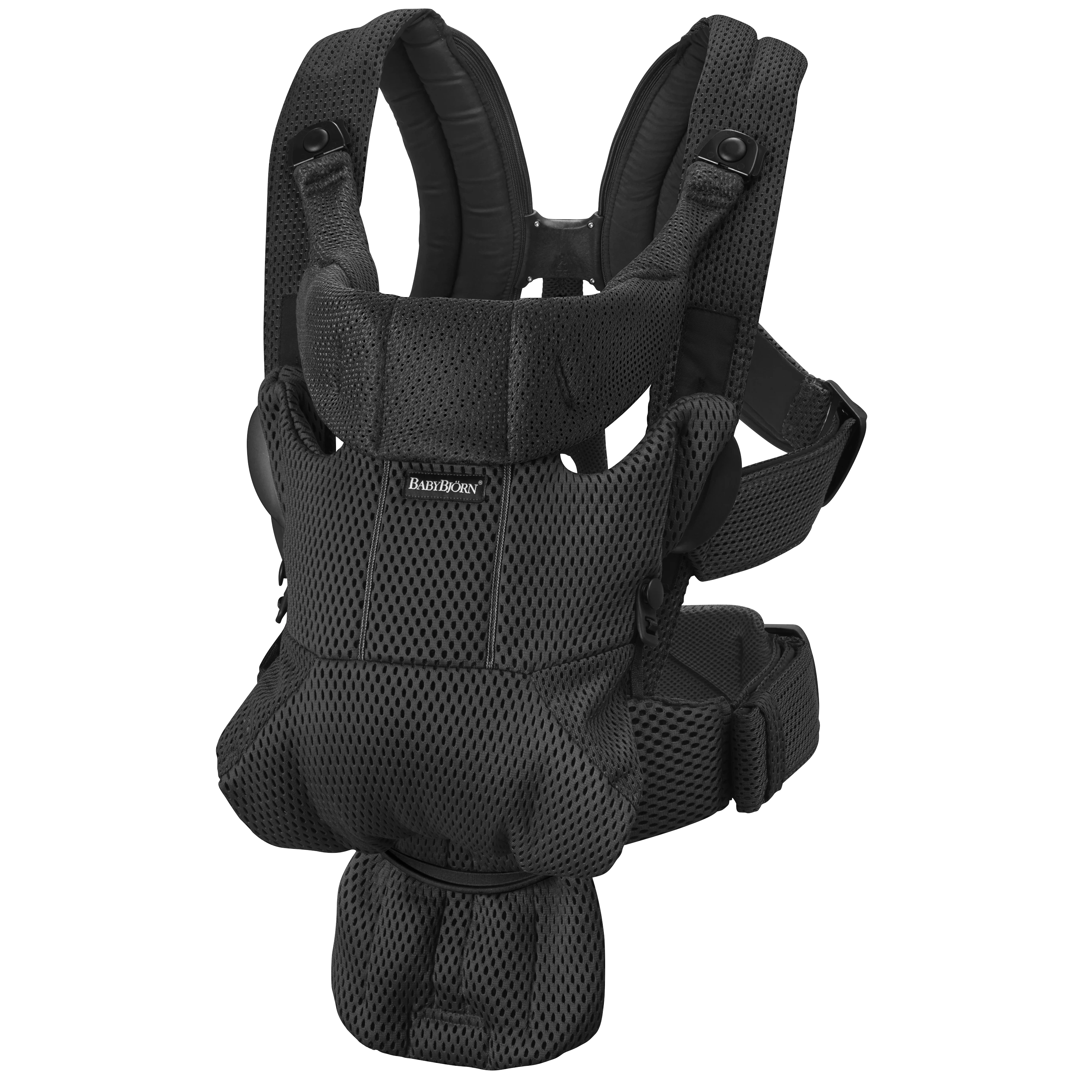 BabyBjörn Bärsele Move 3D Mesh Svart - Bärselar för nyfödda