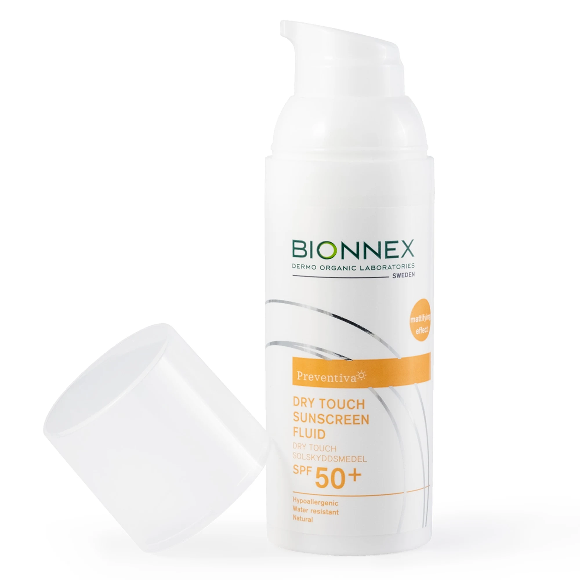 BIONNEX Preventiva Dry Touch Sunscreen Fluid SPF50+ 50ml - Solkräm SPF 50