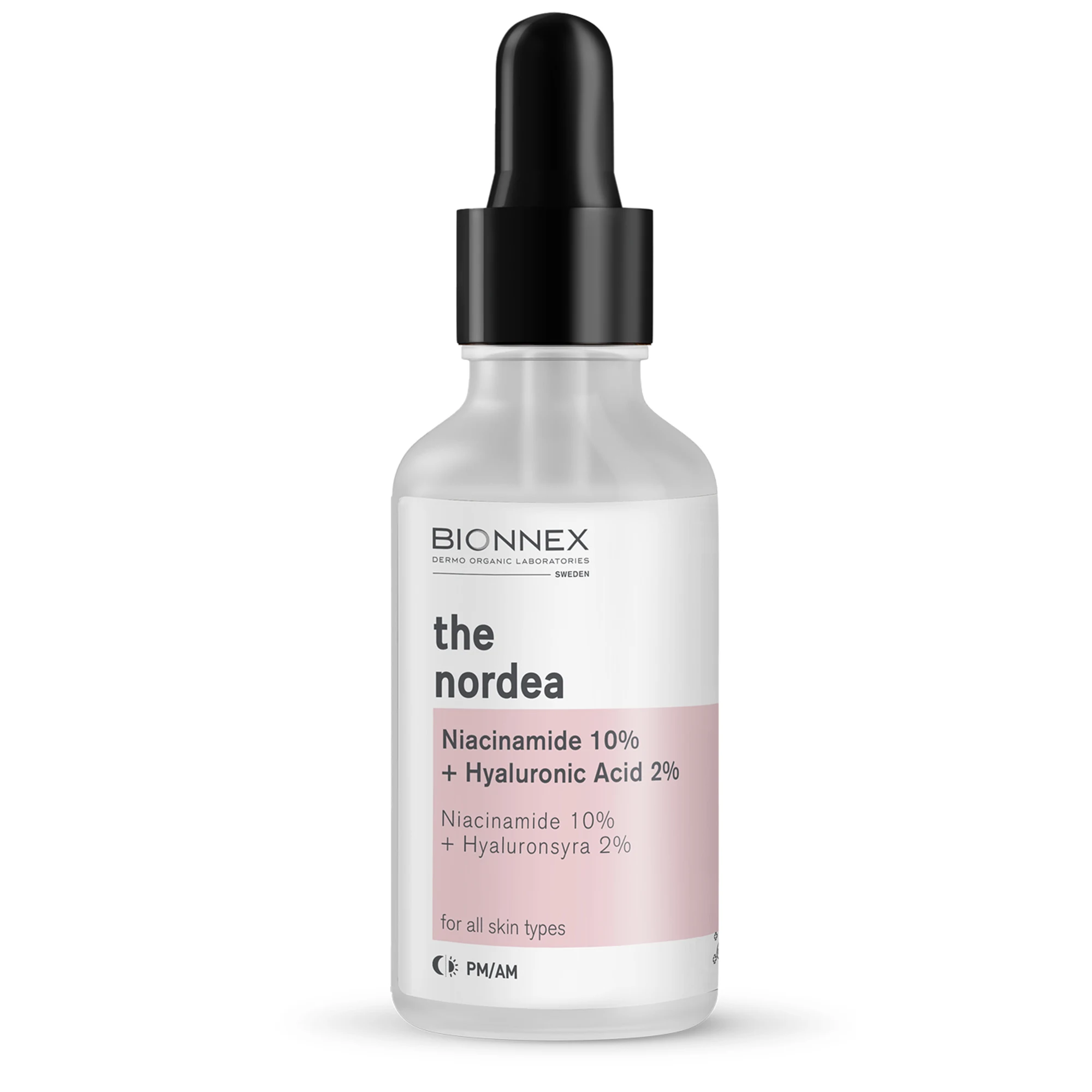 BIONNEX The Nordea Niacinamide 10% + Hyaluronic Acid 2% Serum 30ml - Niacinamid-serum