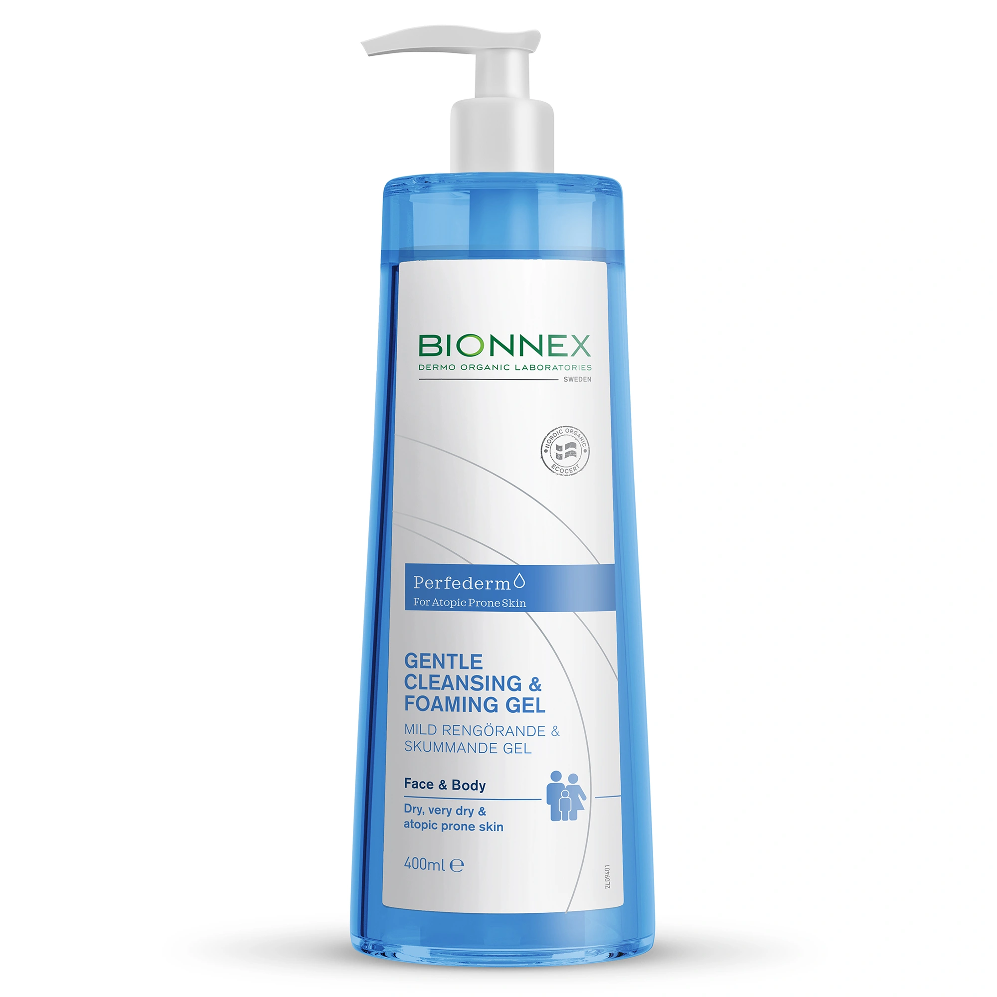 Bionnex Perfederm Cleansing And Foaming Gel 400ml