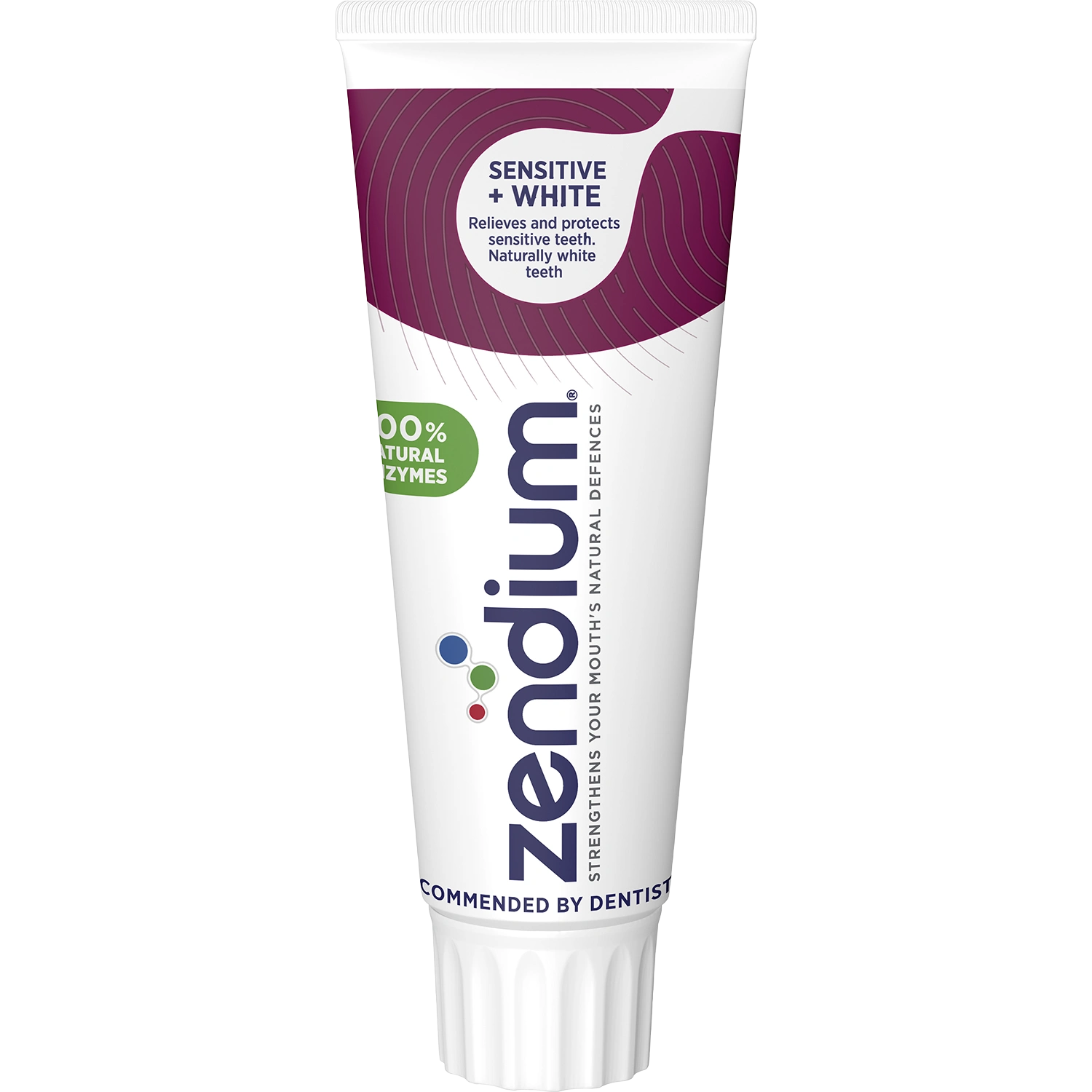 Zendium Sensitive Whitener 75 ml - Tandkräm