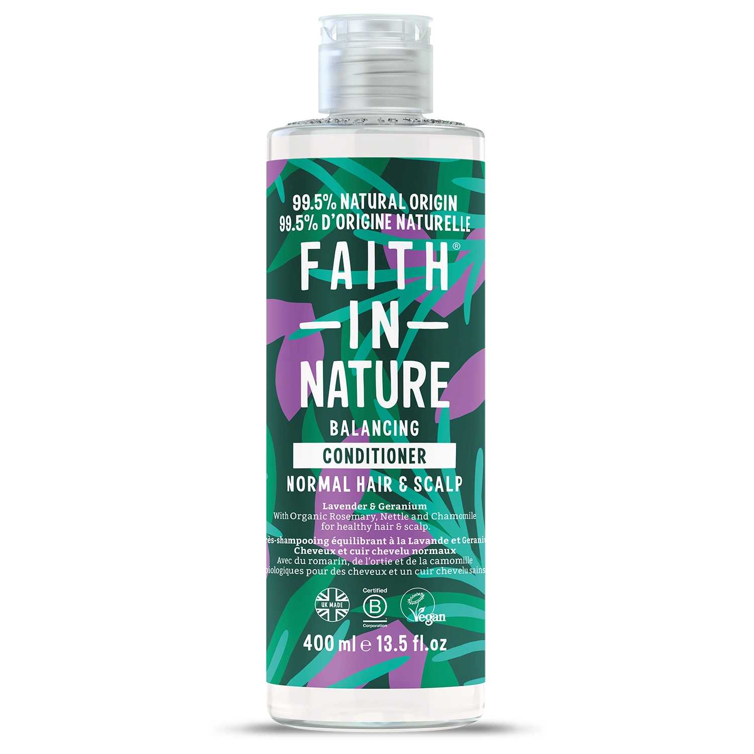 Faith in Nature Conditioner Lavender & Geranium 400 ml - Balsam