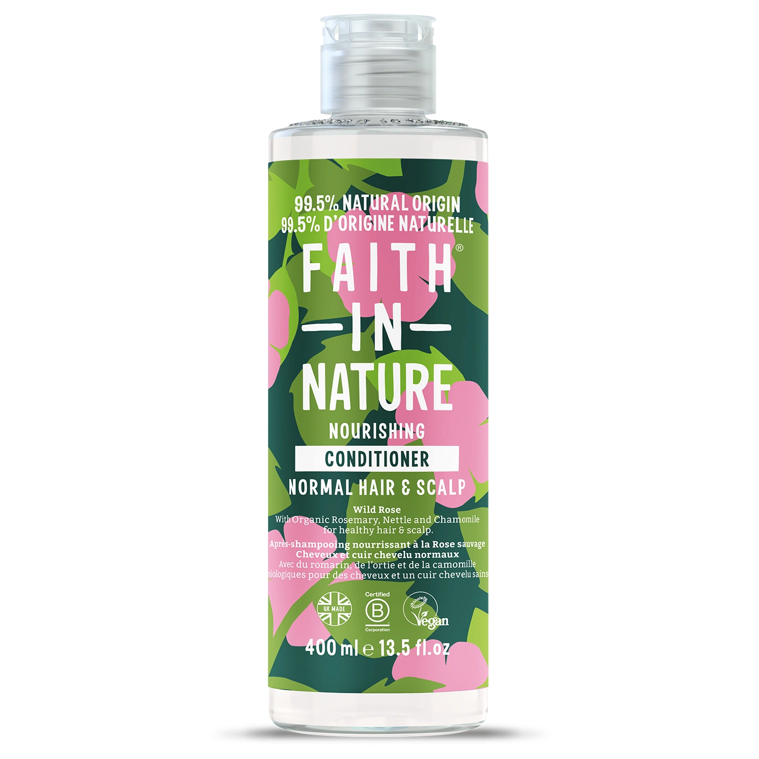 Faith in Nature Conditioner-Wild Rose 400ml - Balsam