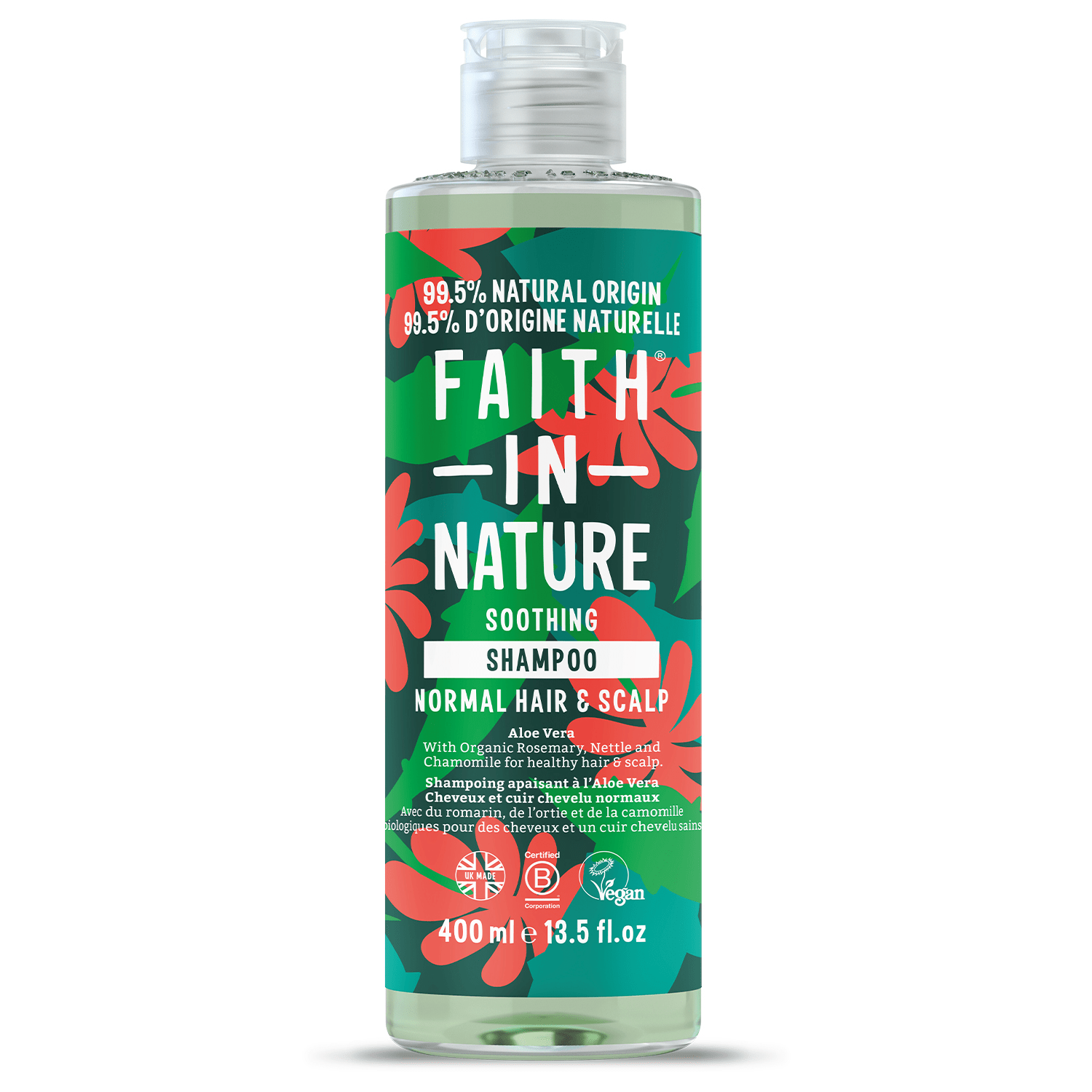Faith in Nature Shampoo Aloe Vera 400 ml - Schampo för torrt hår
