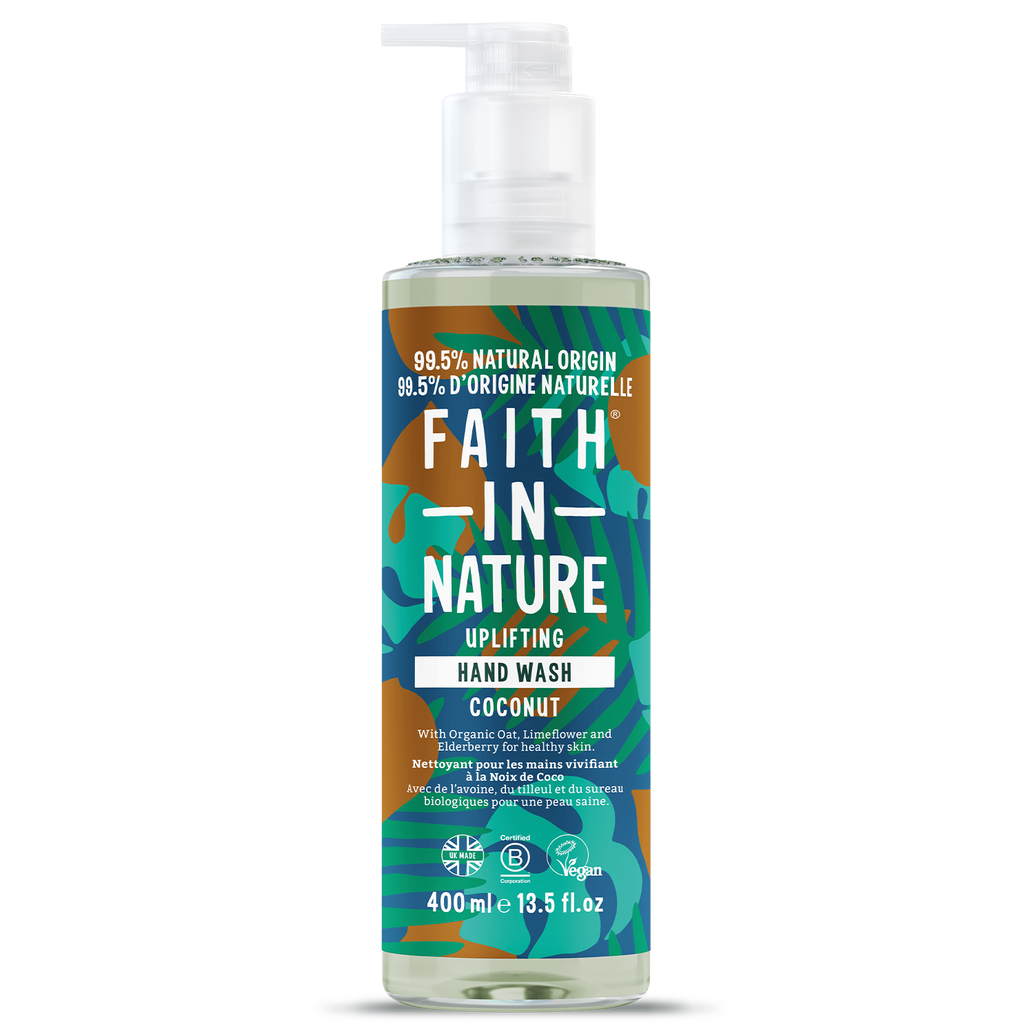 Faith in Nature Hand Wash Coconut 400 ml - Handtvål