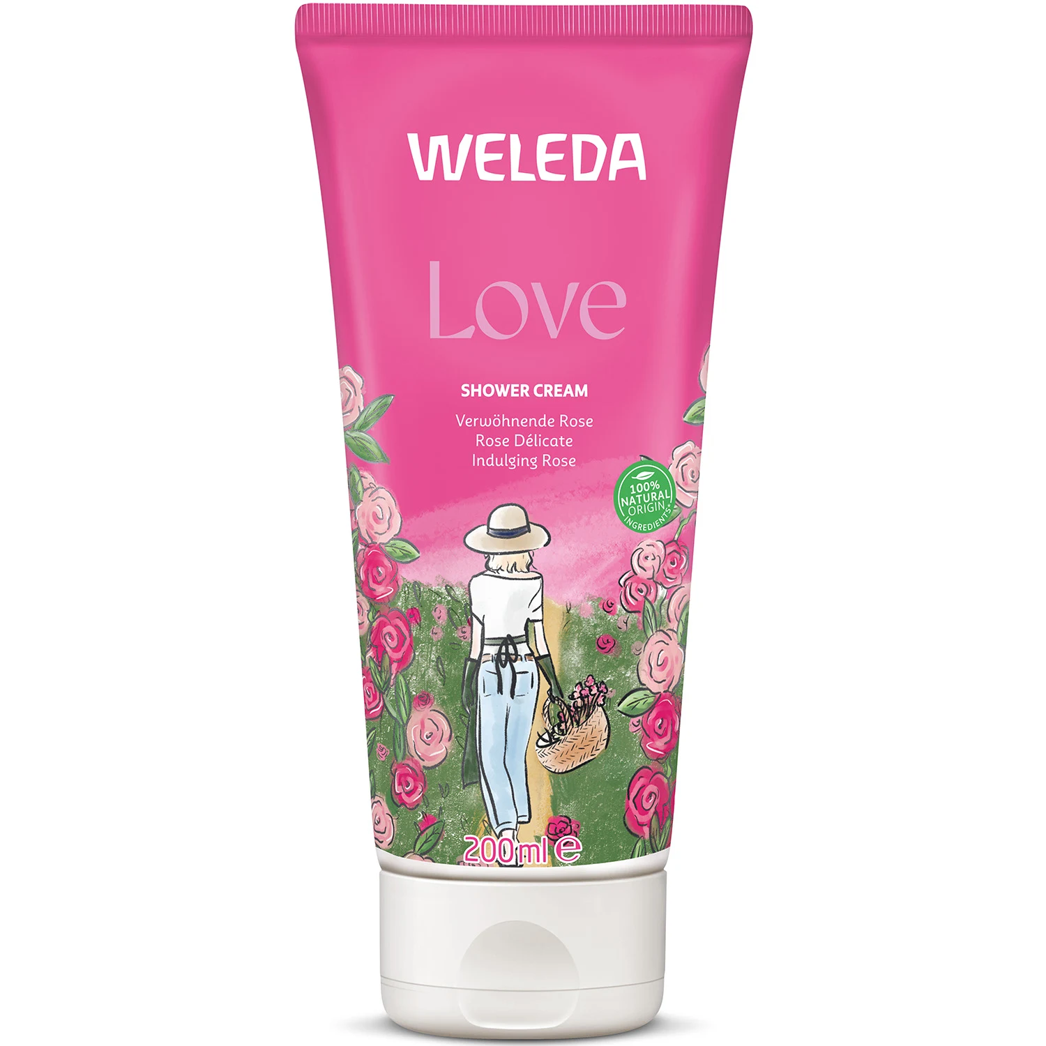 Weleda Aroma Shower Love Duschkräm 200 ml - Duschkräm & duschtvål