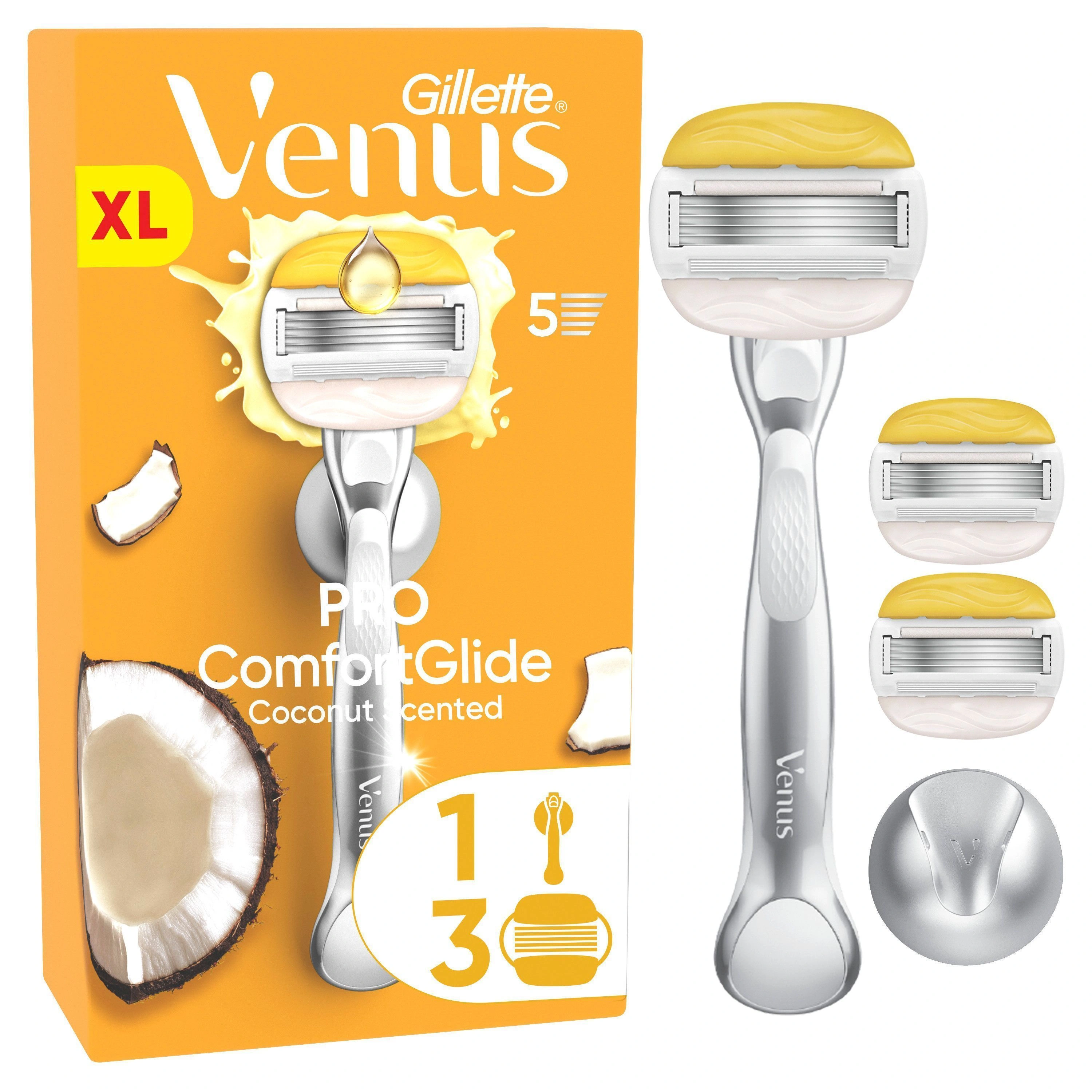 Venus Comfortglide Coconut w Olay H+3 - Rakhyvlar dam
