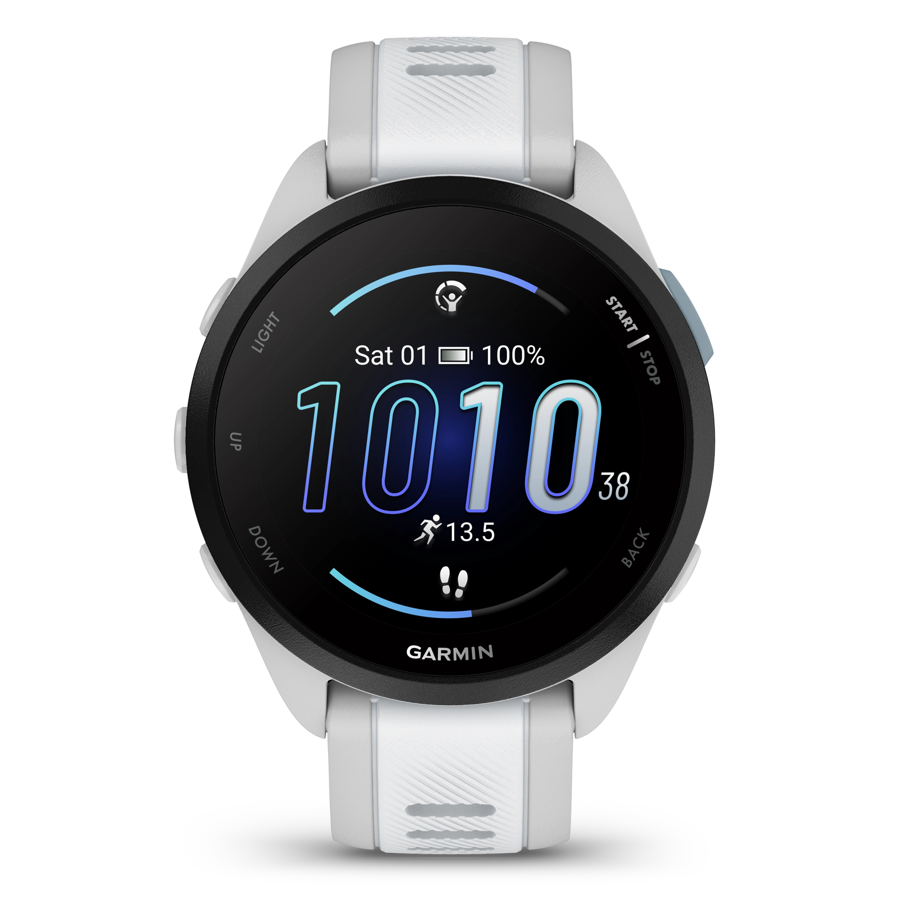 Garmin Forerunner 165 Music GPS, WiFi, Mist Grey/Whitestone - Träning & motion