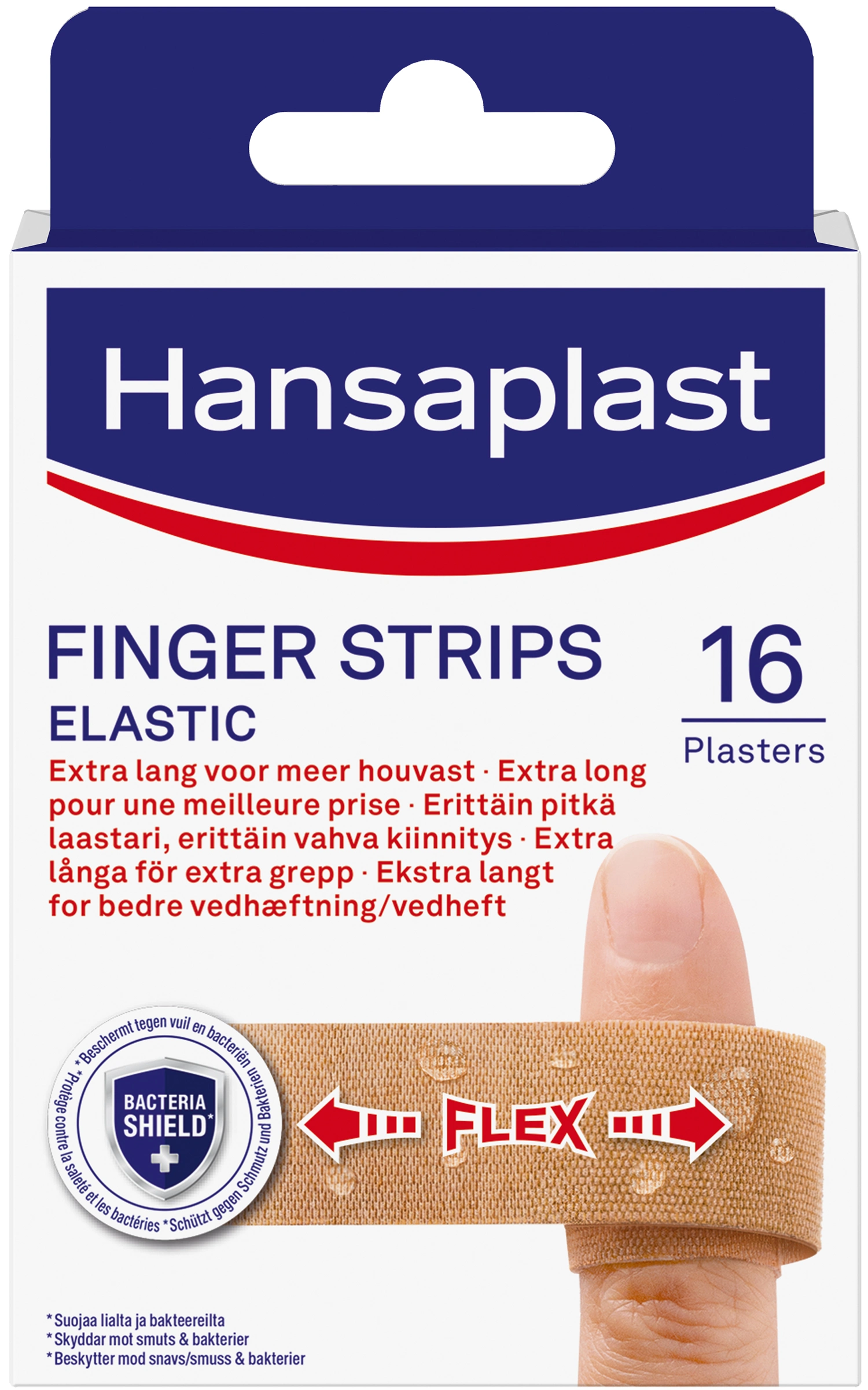 Hansaplast Elastic Finger Strips 16 st - Fingerplåster