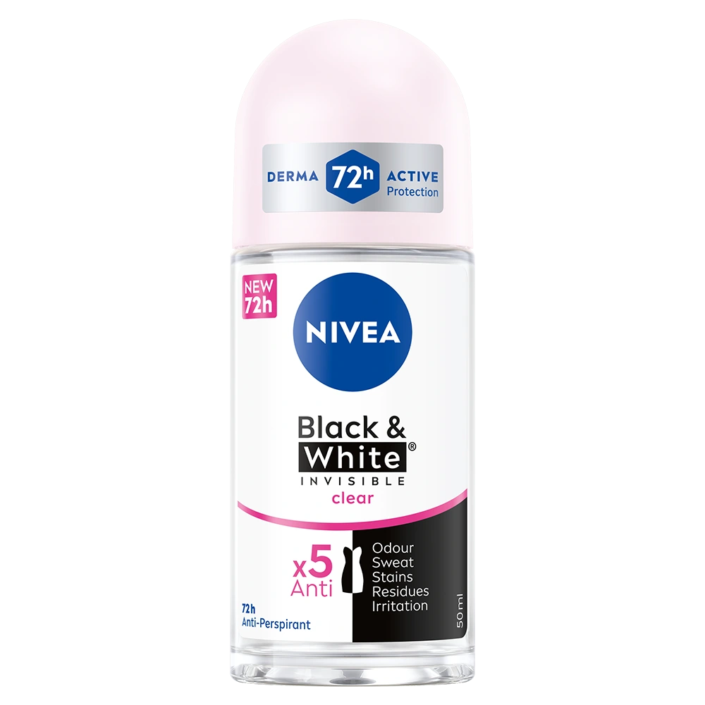 Nivea Black & White Original Roll On 50 ml - Deodorant & antiperspirant