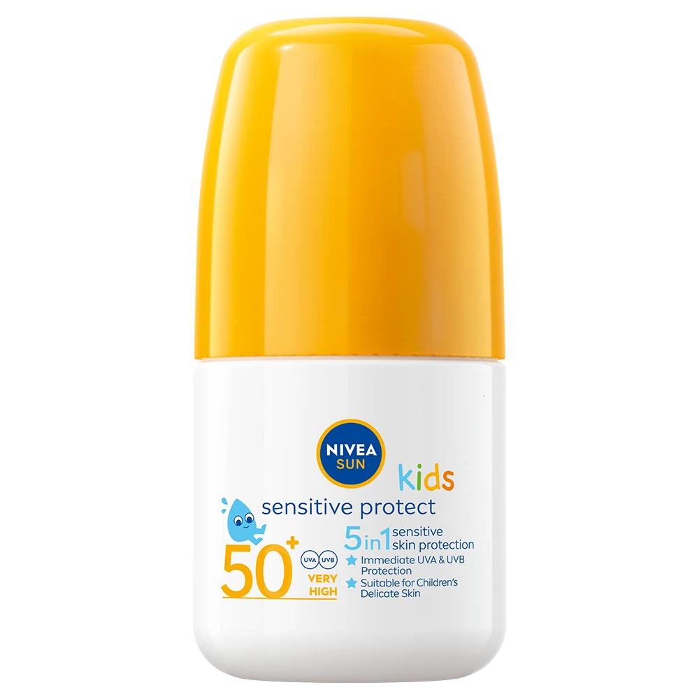 Nivea Sun Kids Sensitive Sun Roll On SPF 50+ 50 ml - Solkräm för barn