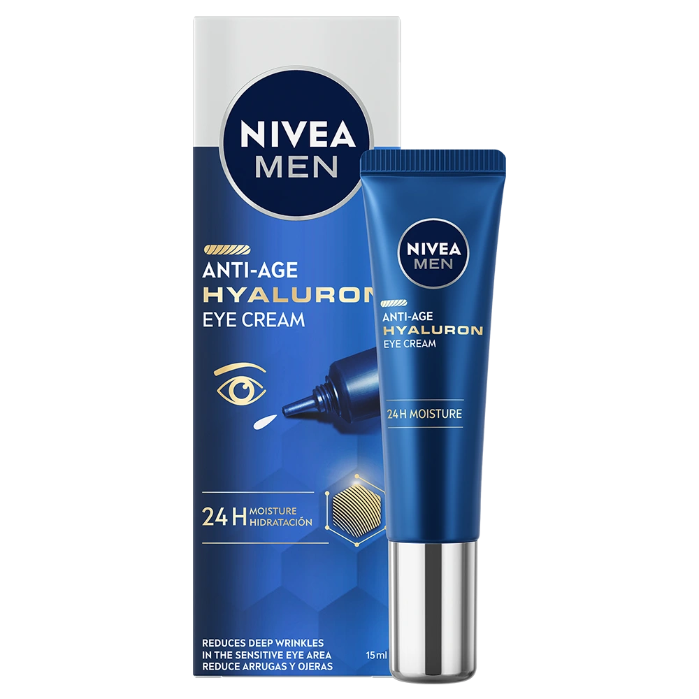 Nivea Men Hyaluron Eye Cream 15 ml - Ansiktsvård för män